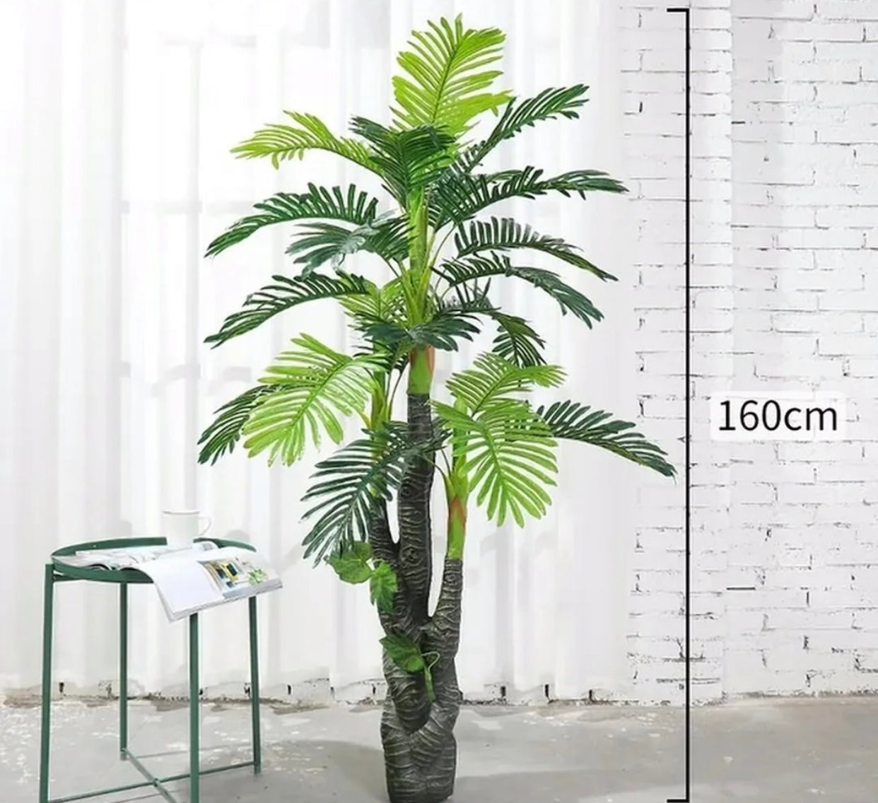 large artificial palm plants Artificial Palm With Trunk – Fantasia Florist