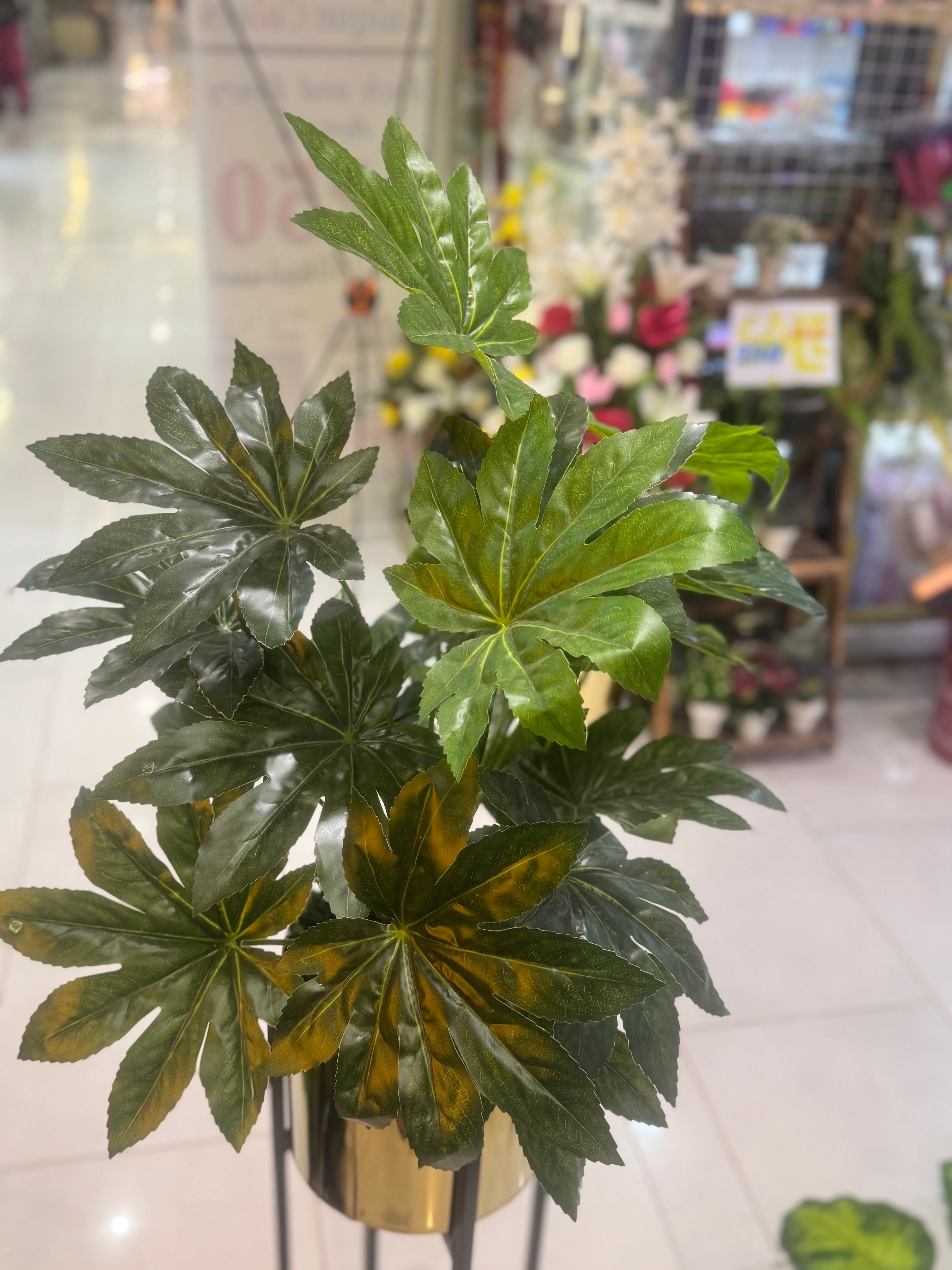 Century stand with plants