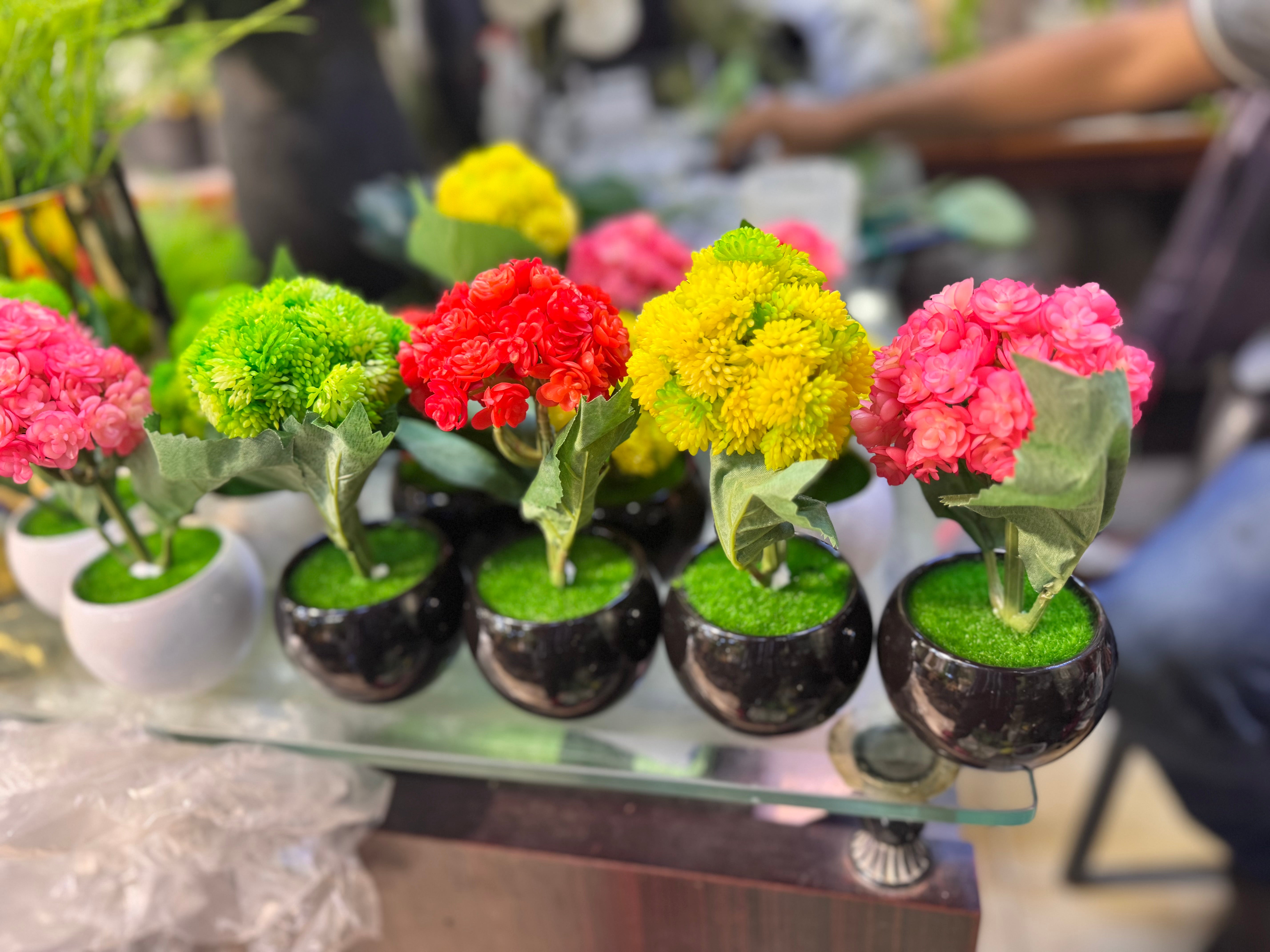 Floral Ceramic Pot