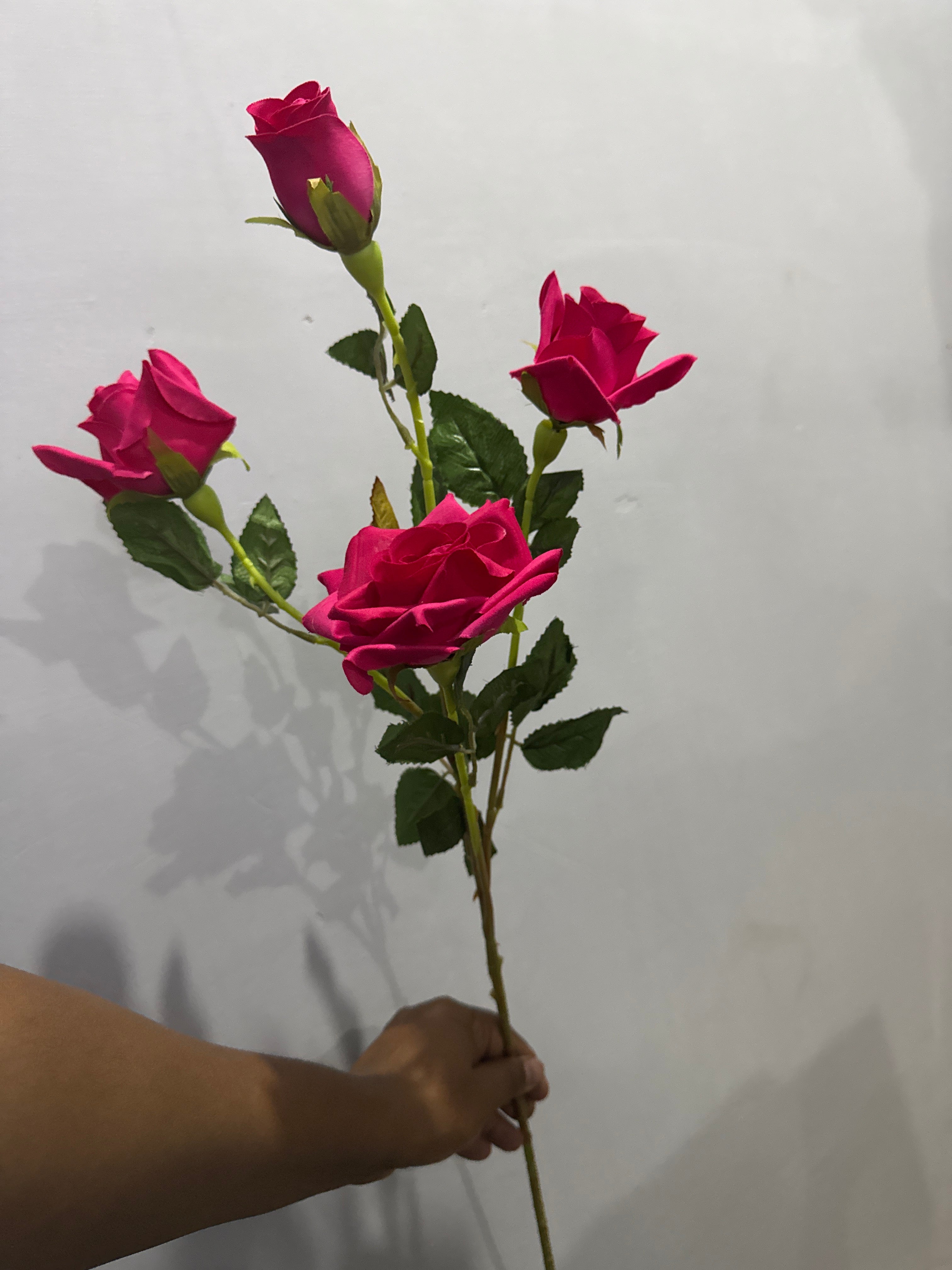 Exclusive Fabric Rose sticks