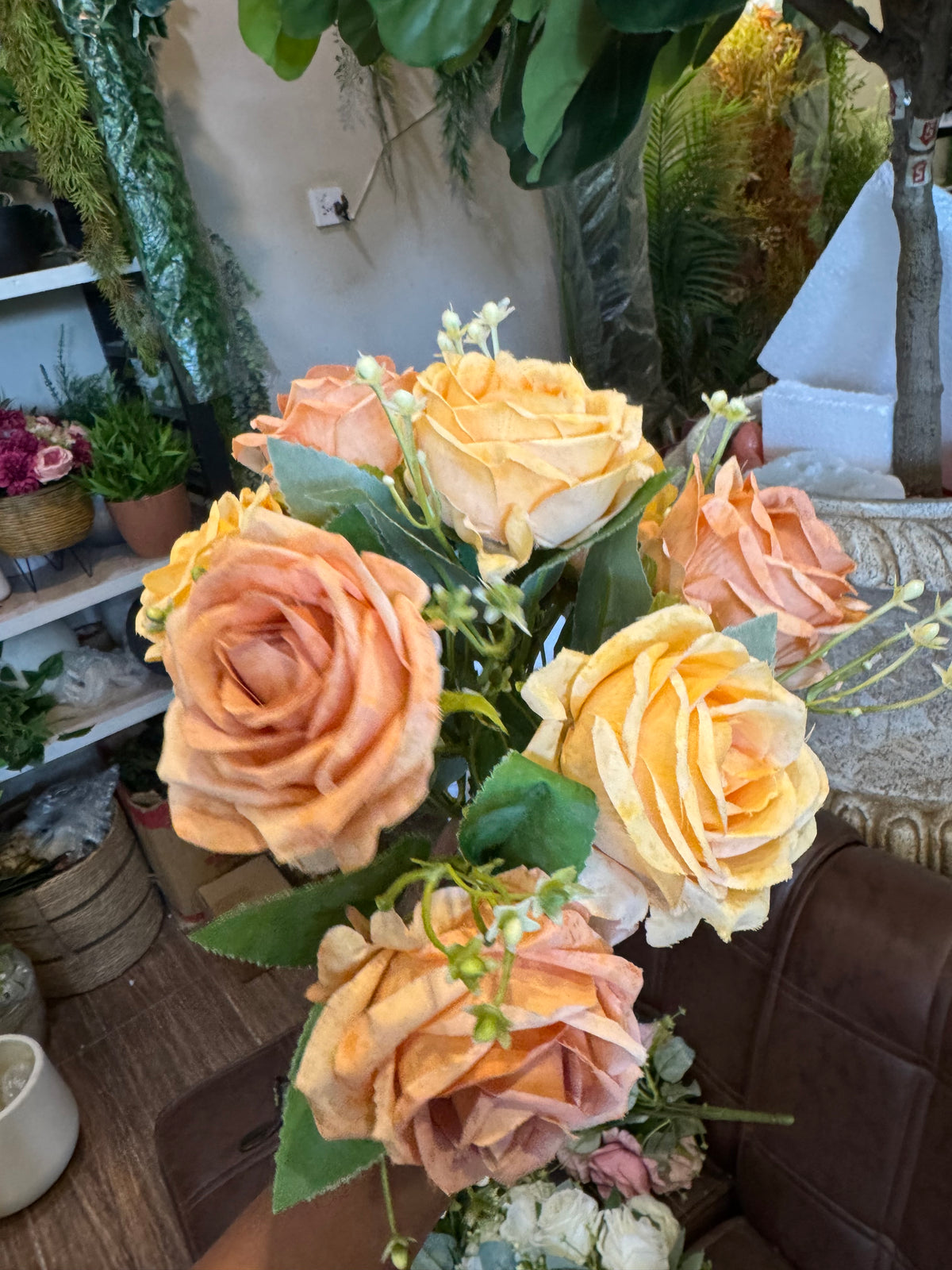 Premium Artificial Silk Roses