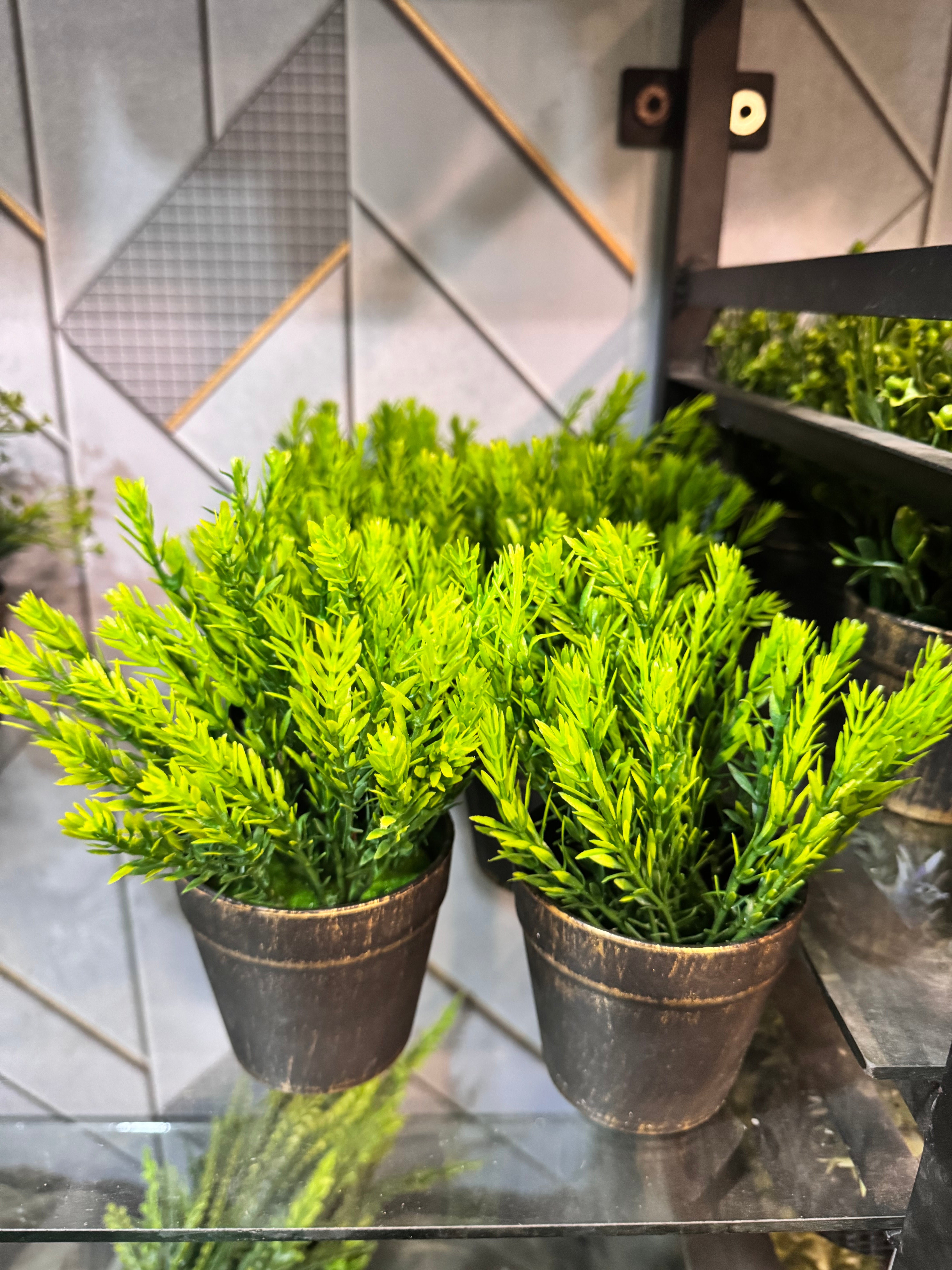 Floral pots antique pots