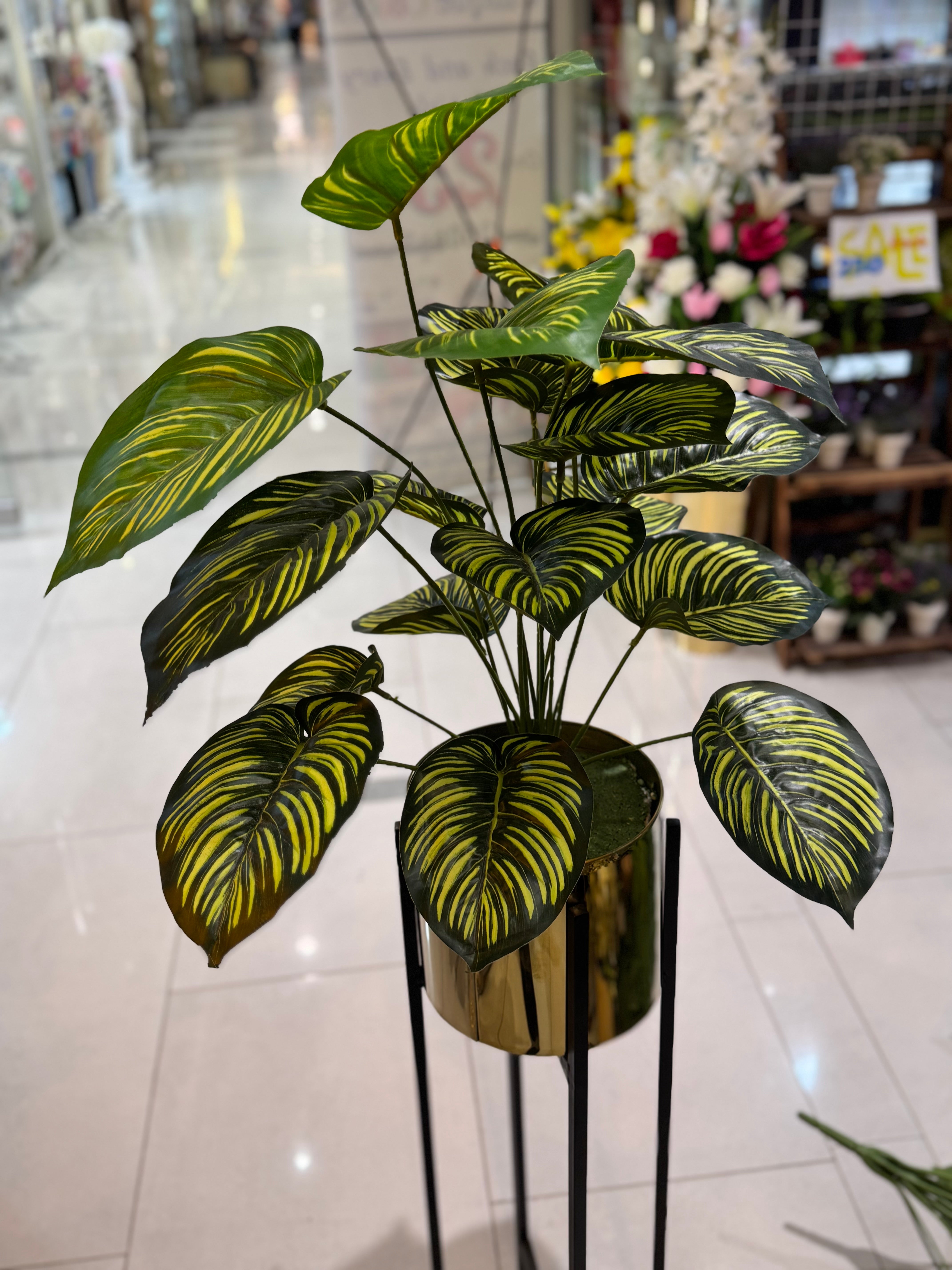 Century stand with plants