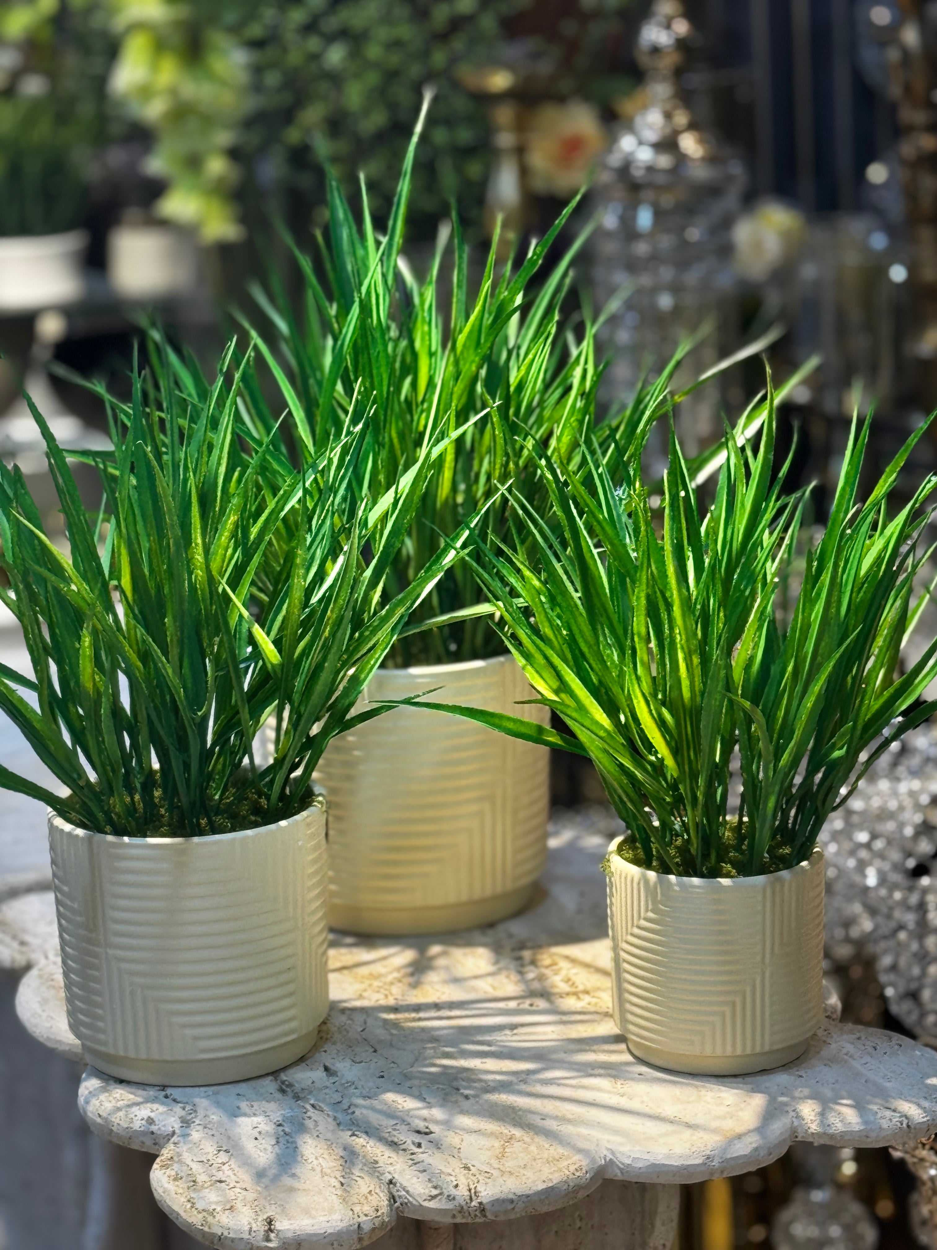 Ceramic tabletop planter