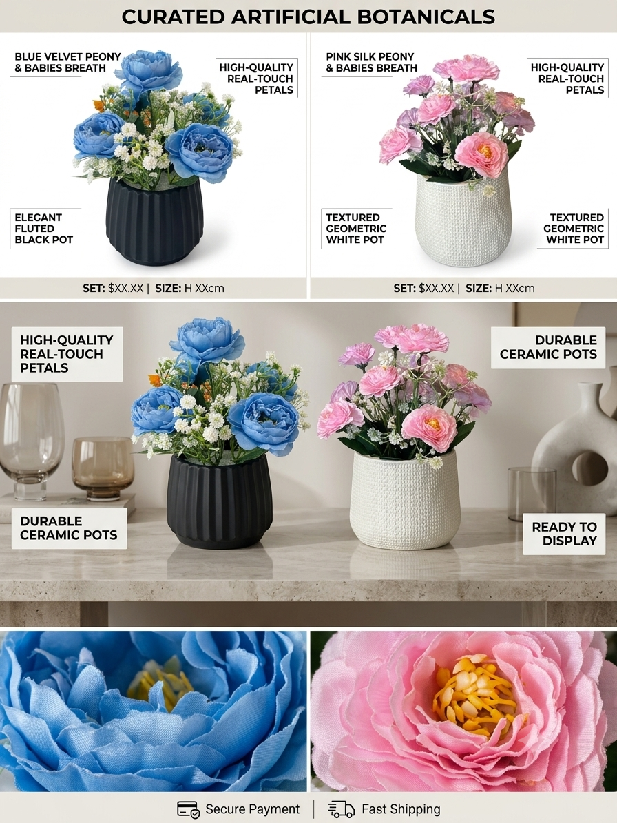 Premium Carnations Floral pot