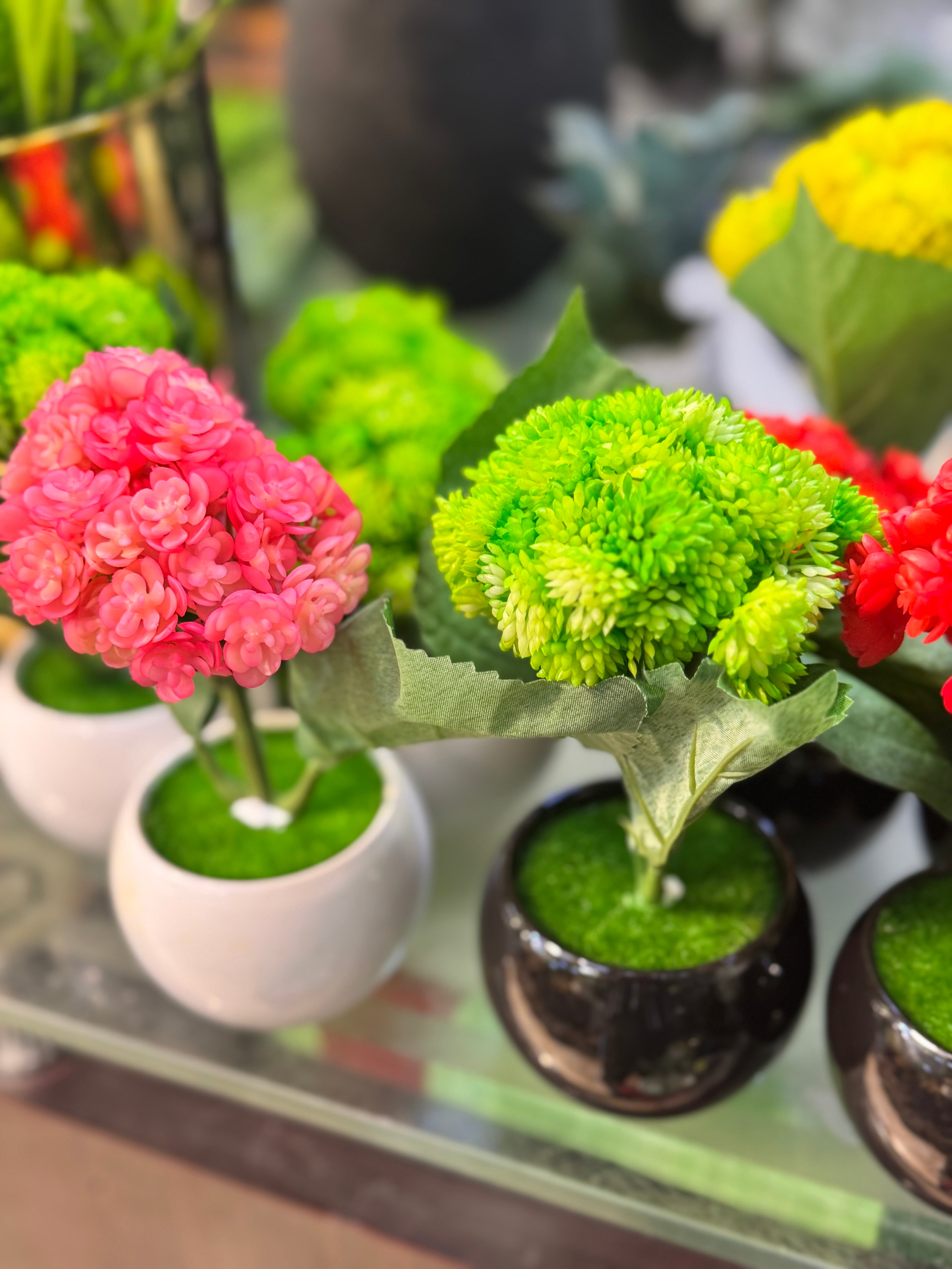 Floral Ceramic Pot
