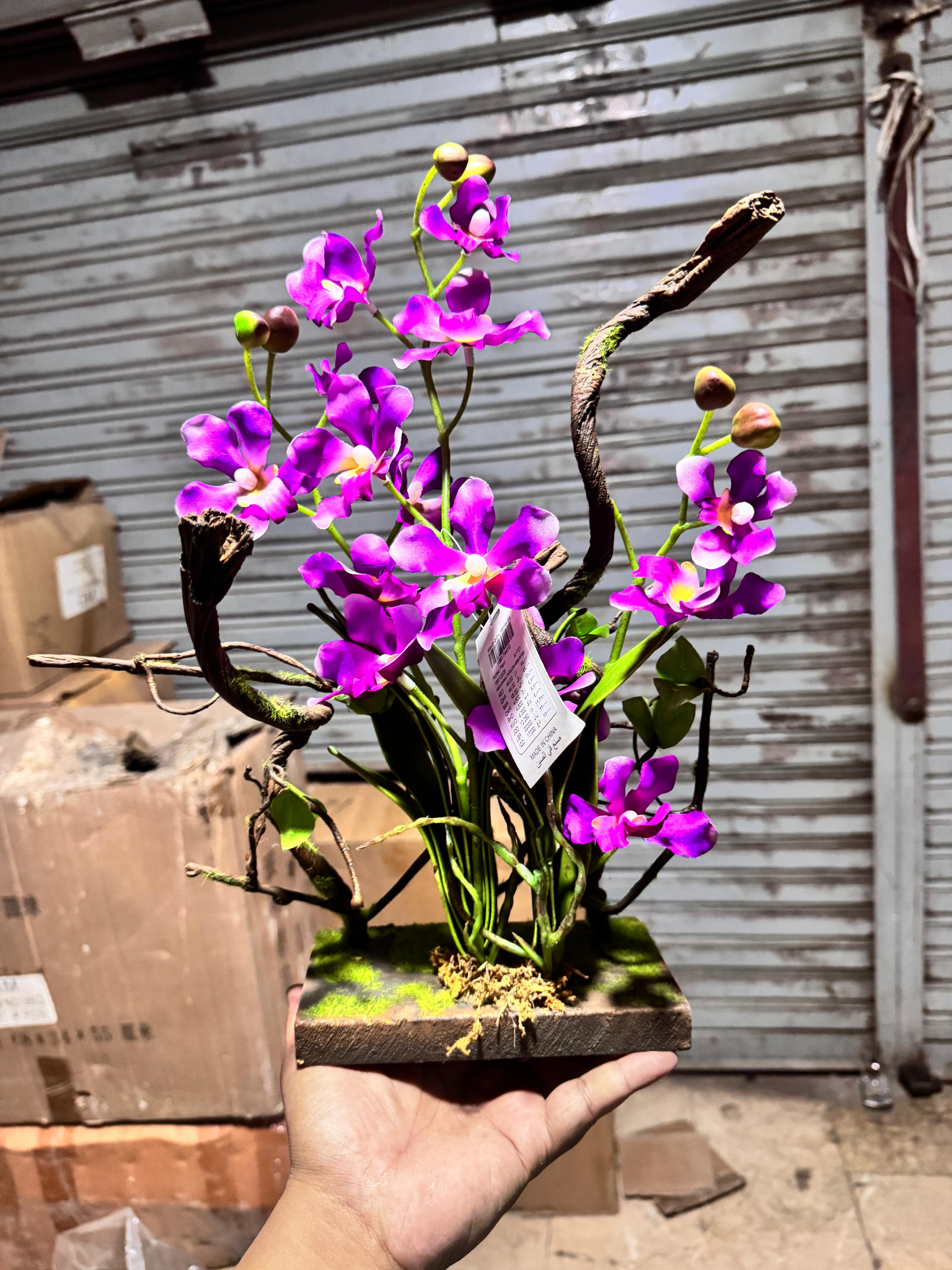 Purple Mini Orchid piece