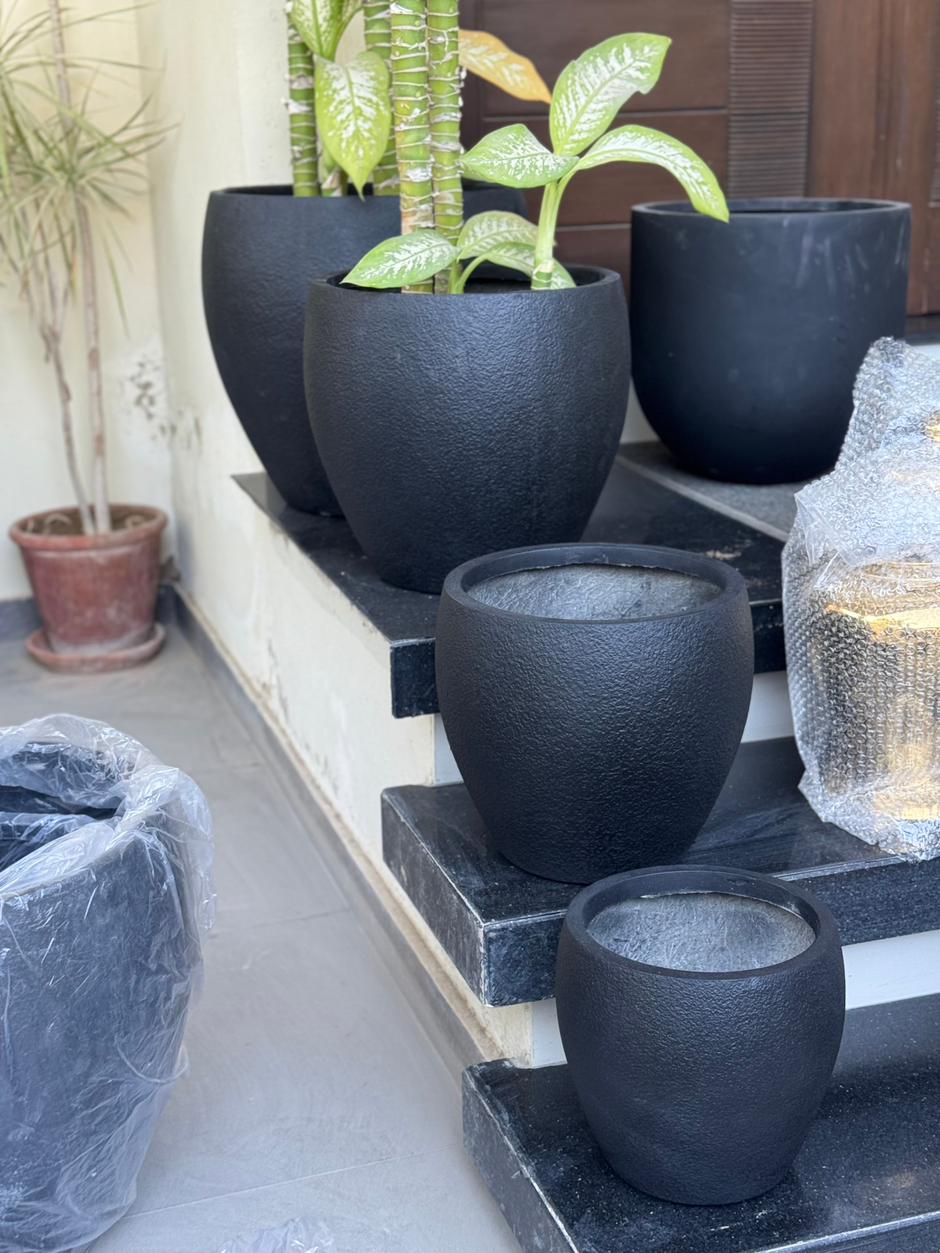 Texture planter set