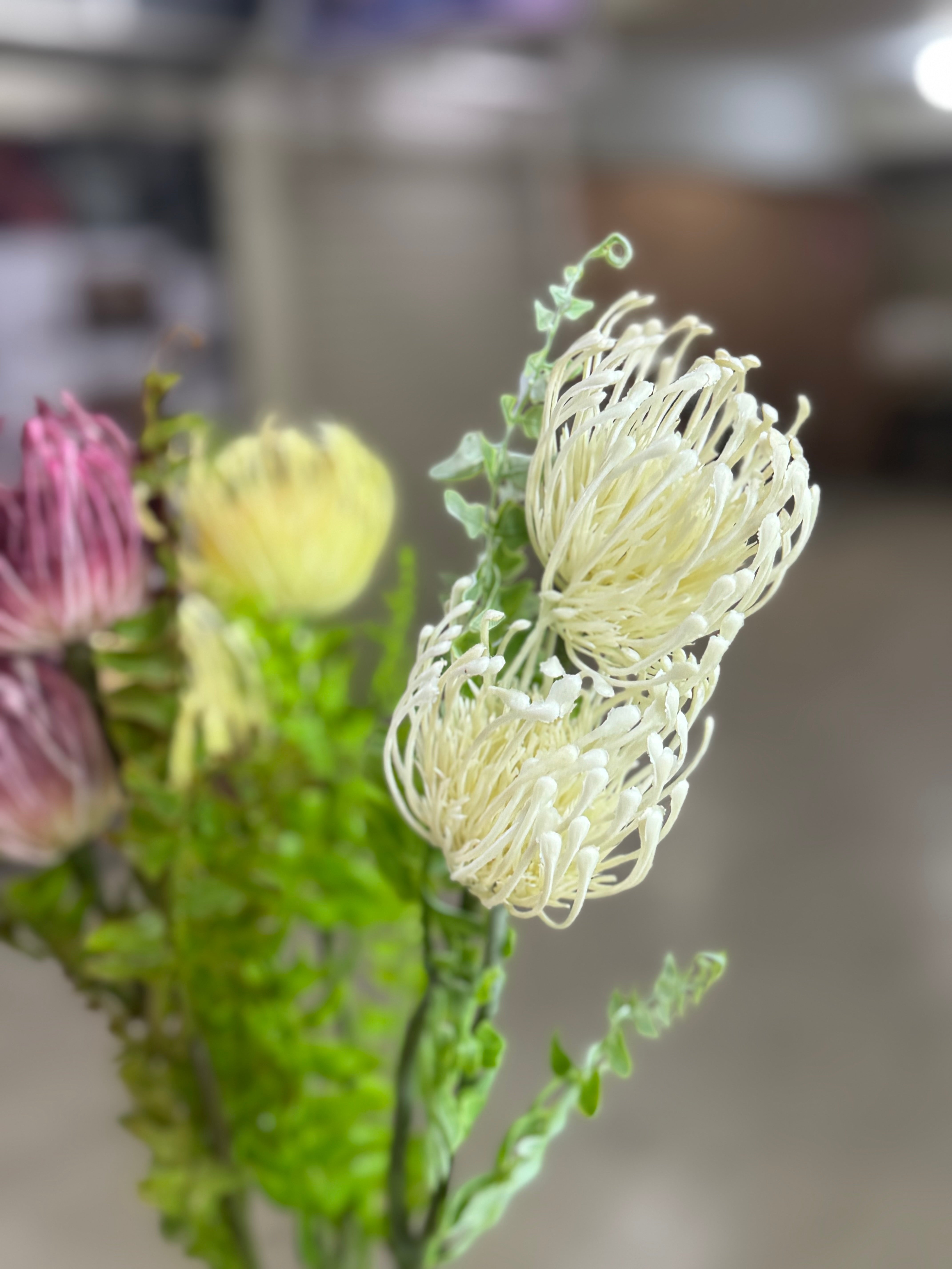 Artificial Pincushion Proteas