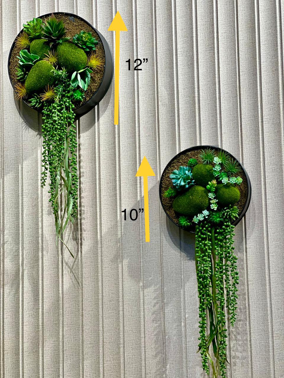 metal wall succulents Elite Metal Wall Hanging – Fantasia Florist