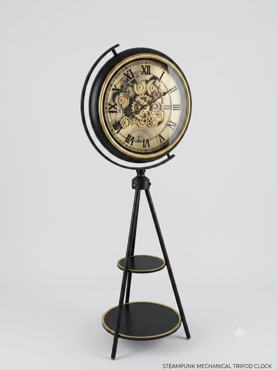 Chronos Mechanical Tripod Clock