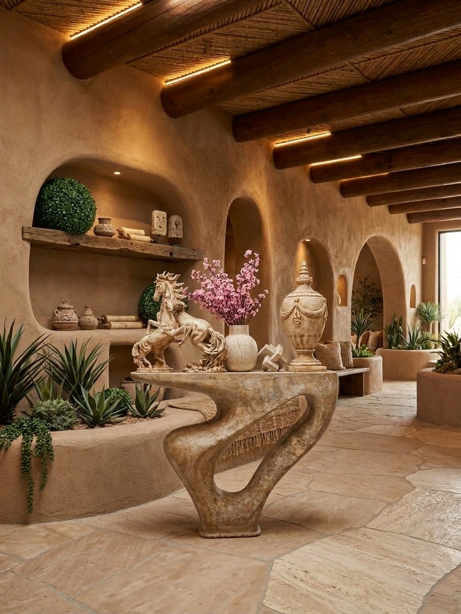 The Artisan Sculptural Console