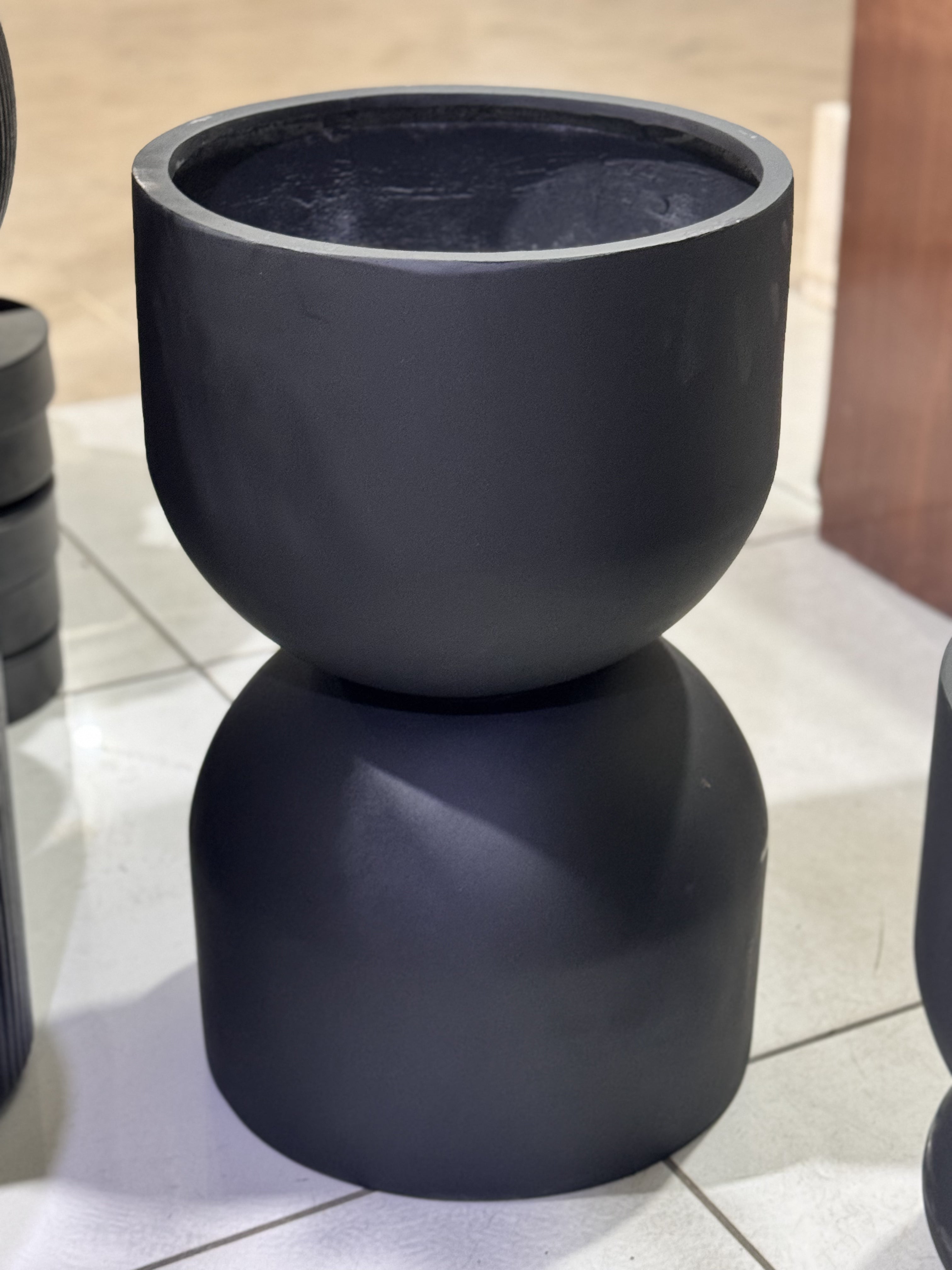 Modern Hourglass Planter