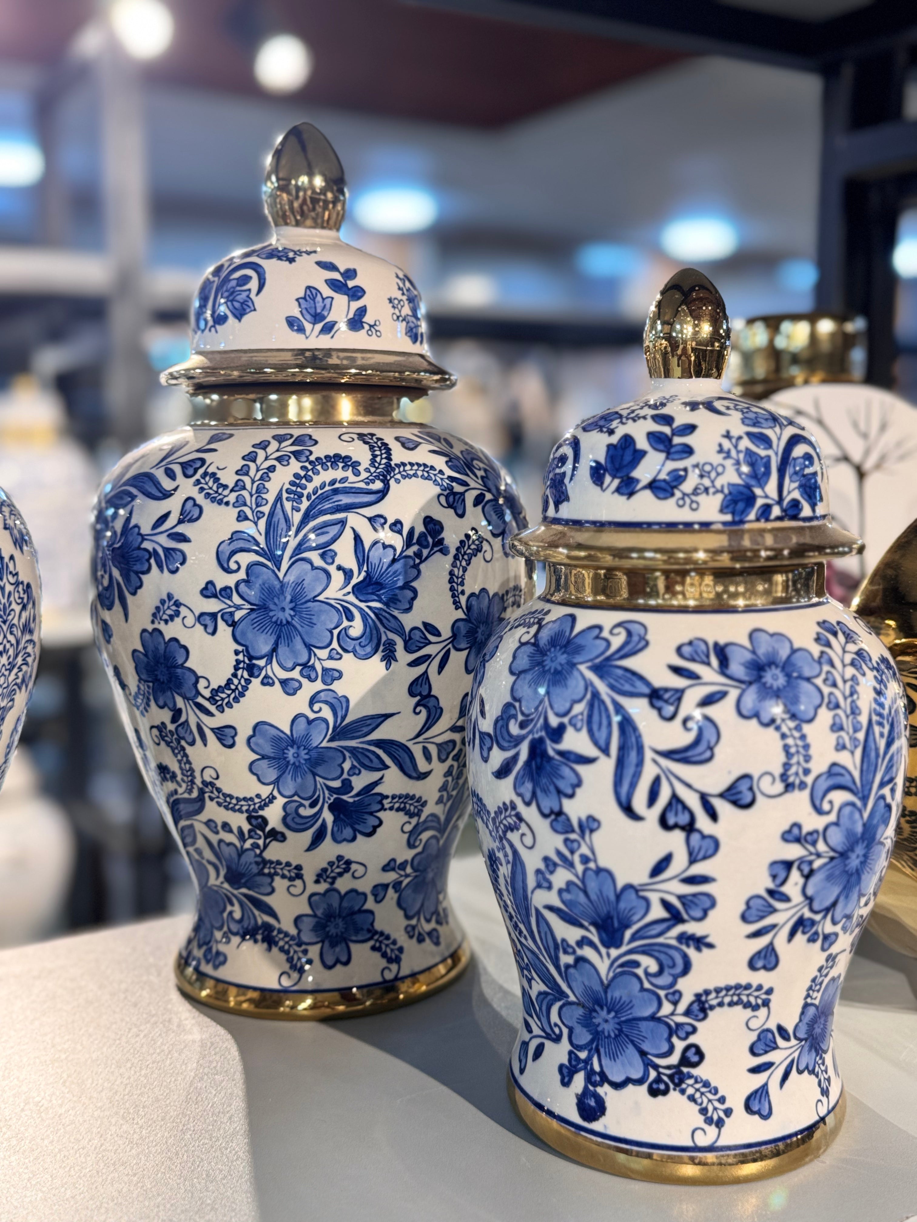 Blue Dynasty Luxe Jar