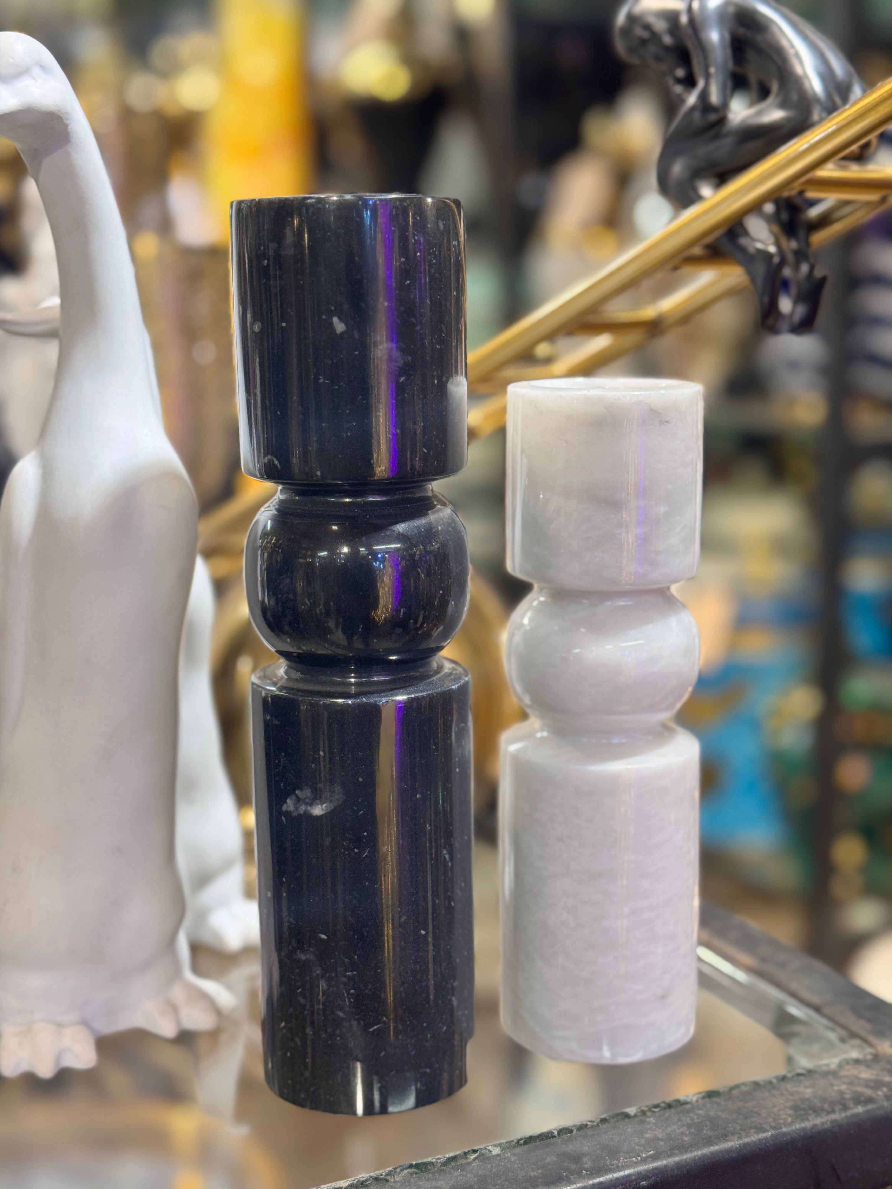 Modern Sculptural Candle Holders