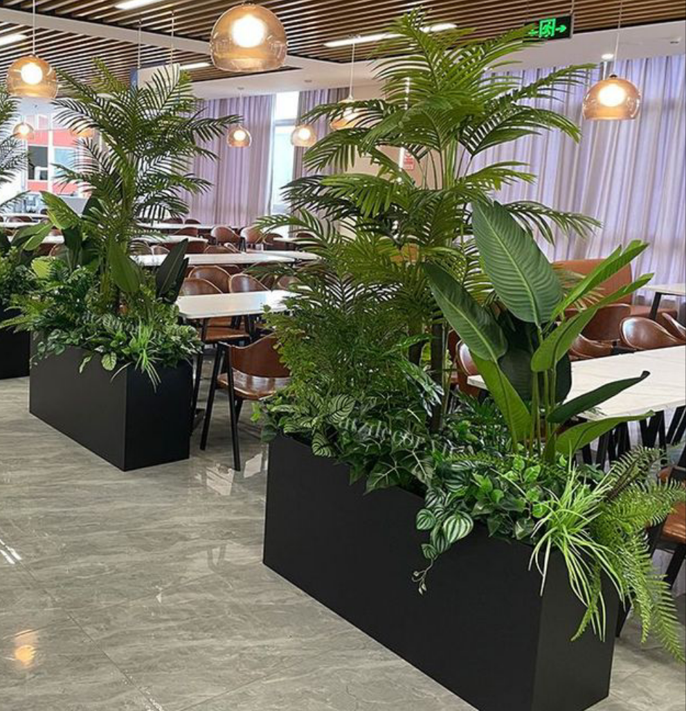Executive tropical horizontal planter