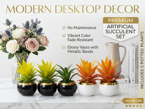 Premium Artificial Succulent Plant