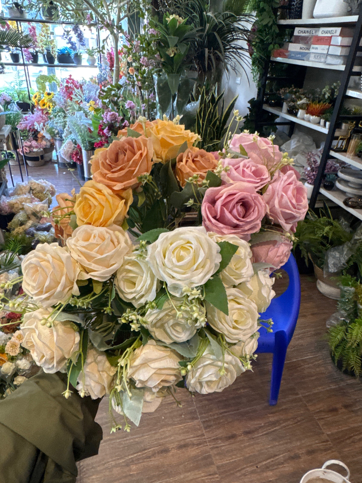 Premium Artificial Silk Roses