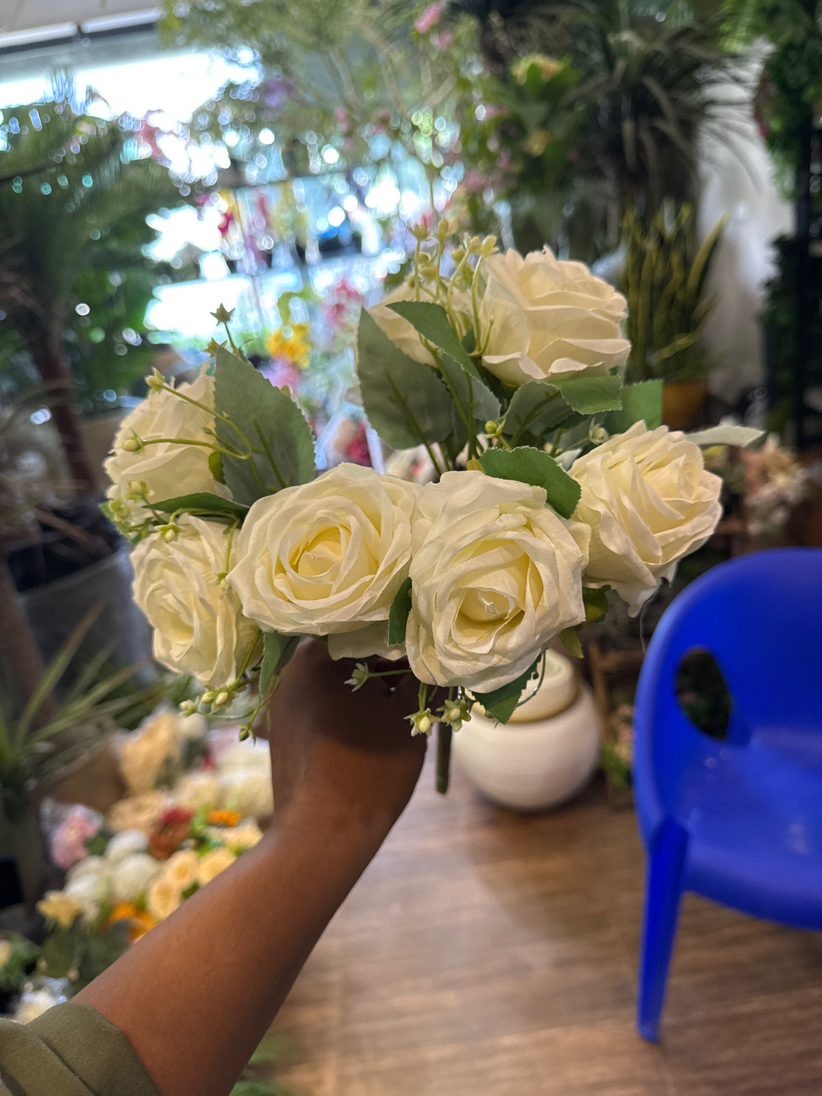 Premium Artificial Silk Roses