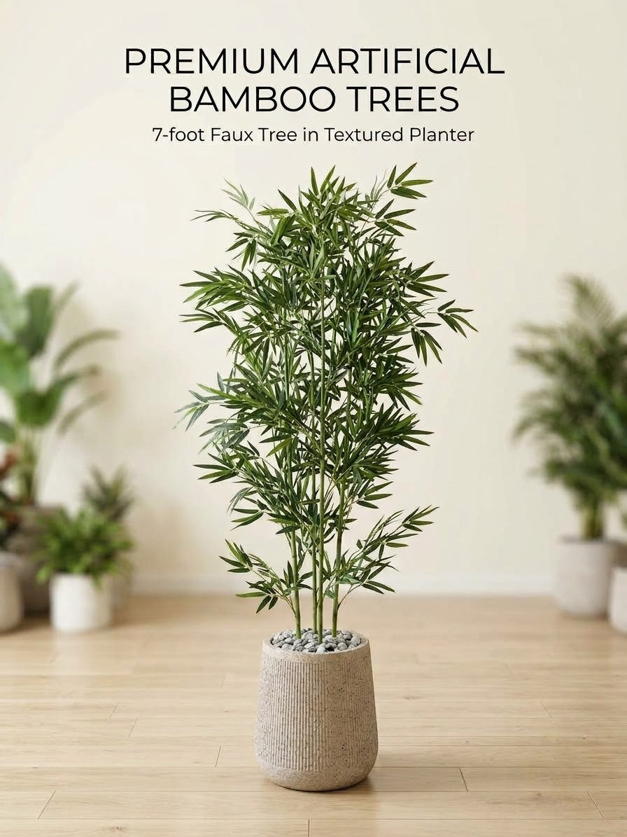 Zen Bamboo Faux Plant