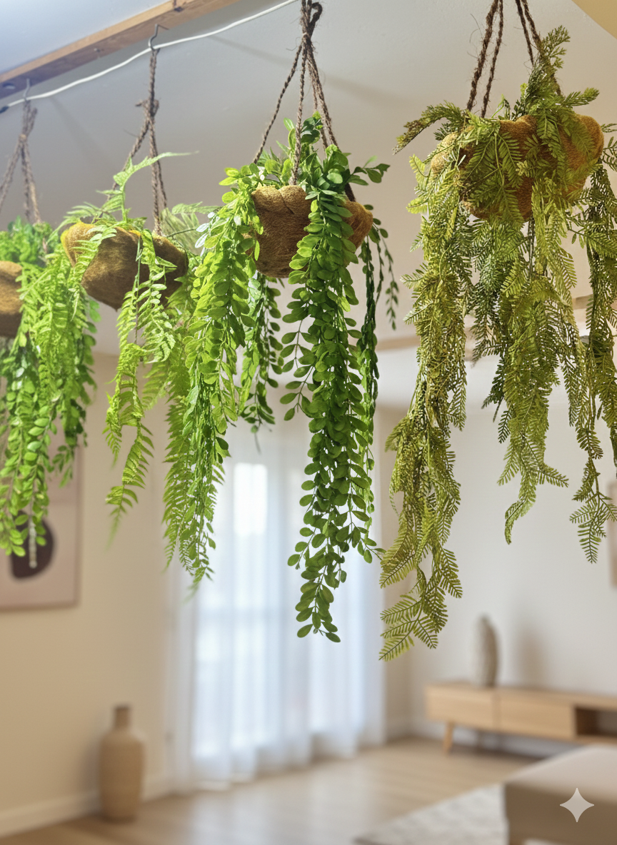 Premium hanging baskets