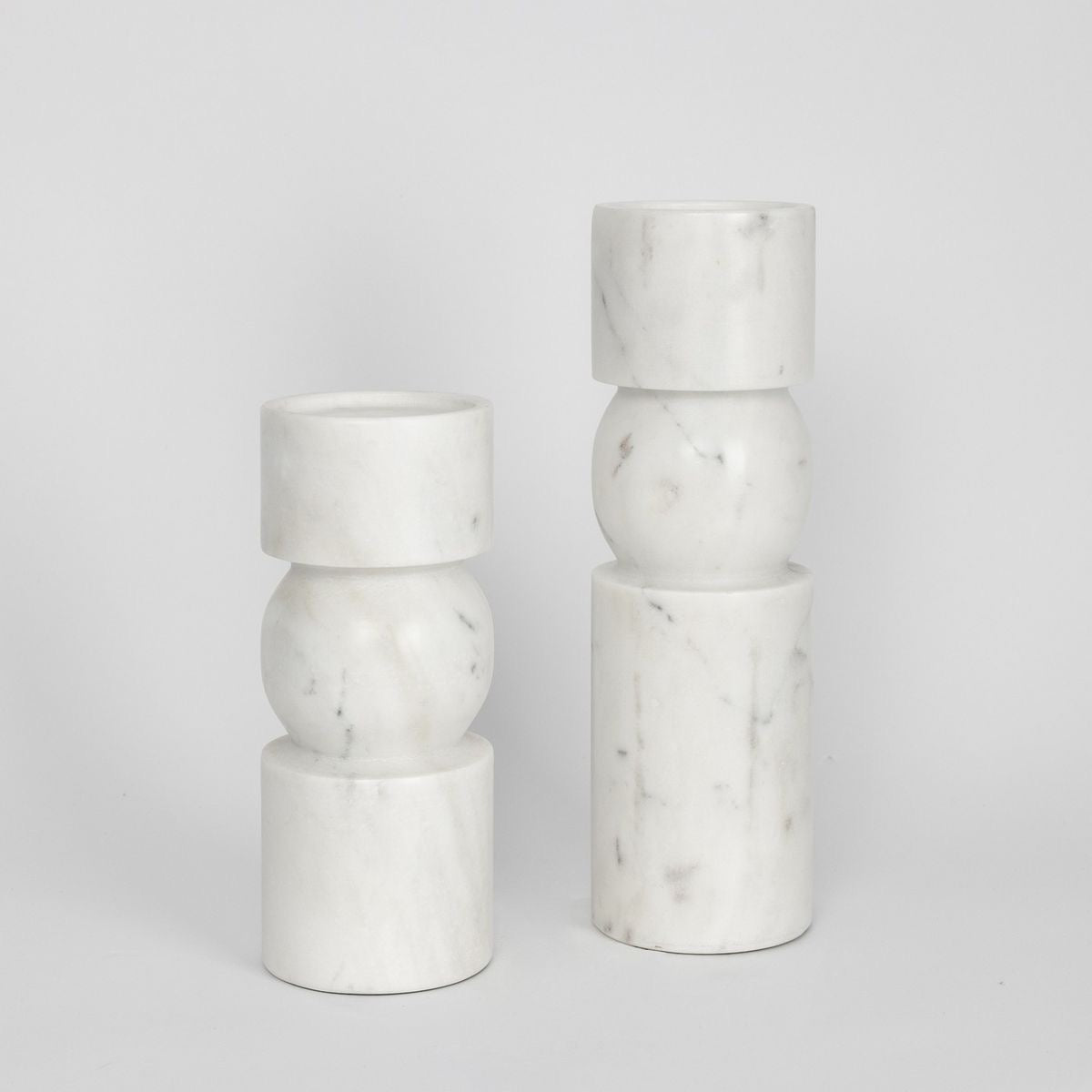 Modern Sculptural Candle Holders