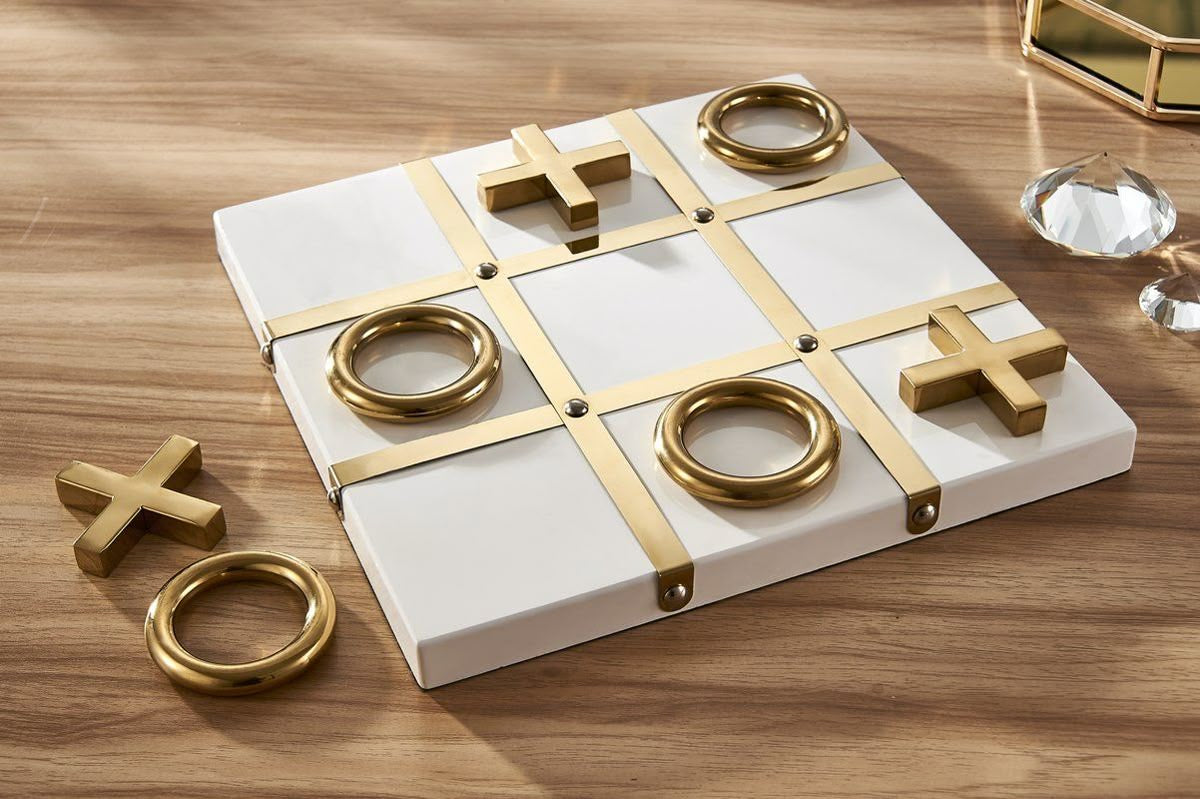 Luxury gold Tic tac toe