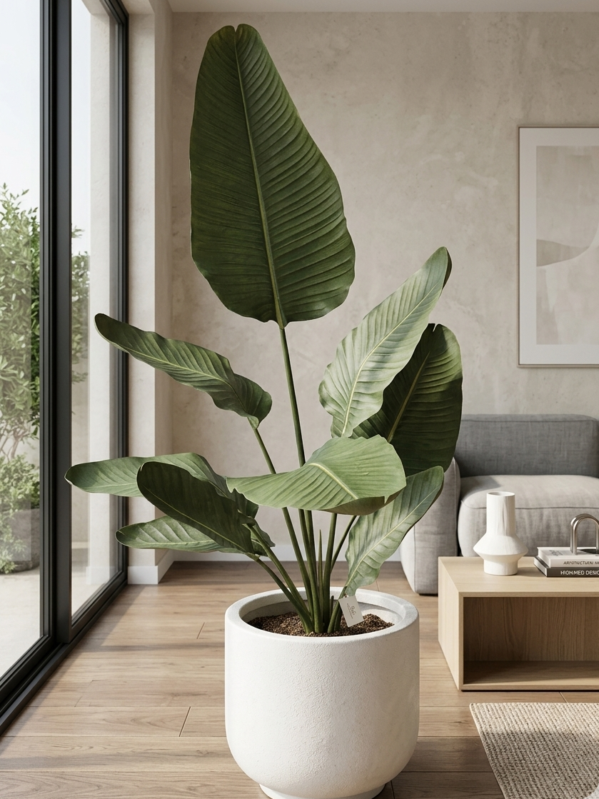Hyper-Realistic Banana palm