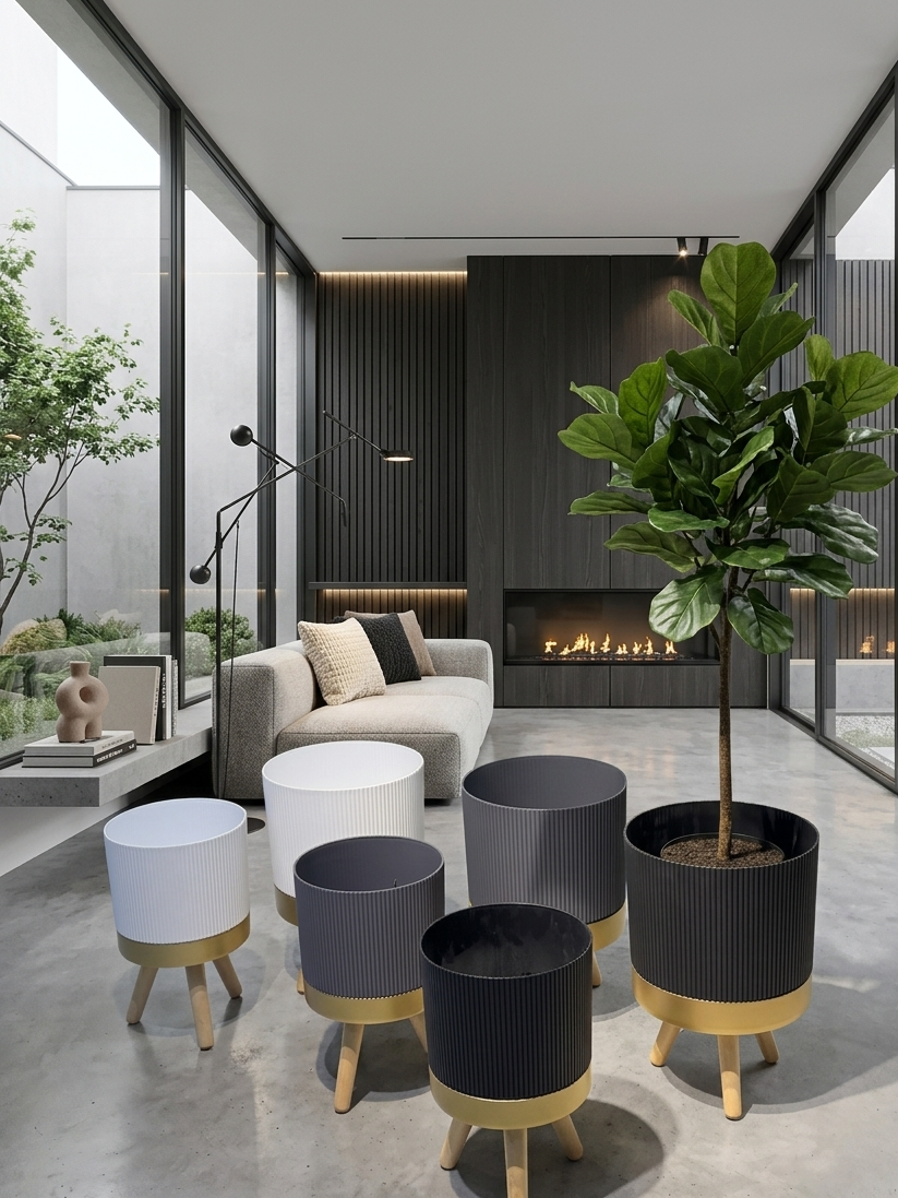 THE Zenith Tripod Planter Set