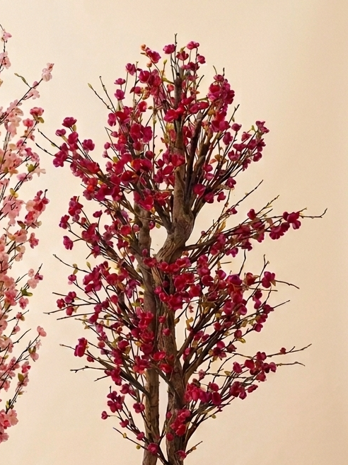 Artisanal Cherry & Plum Blossom Artificial Trees