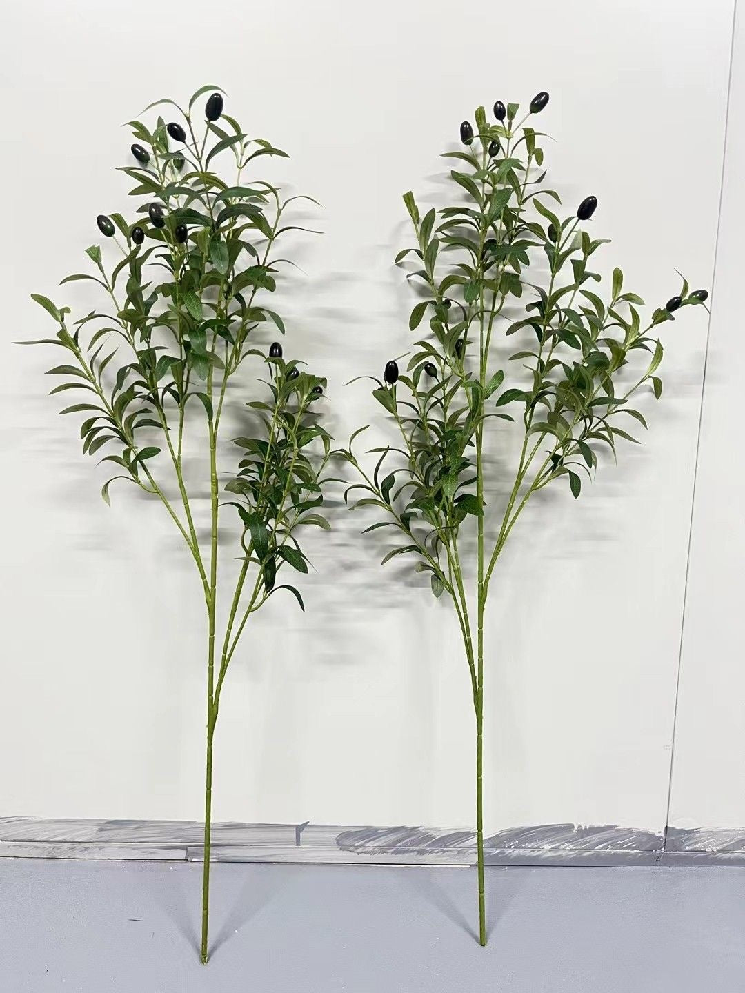 Premium Artificial Olive Branches