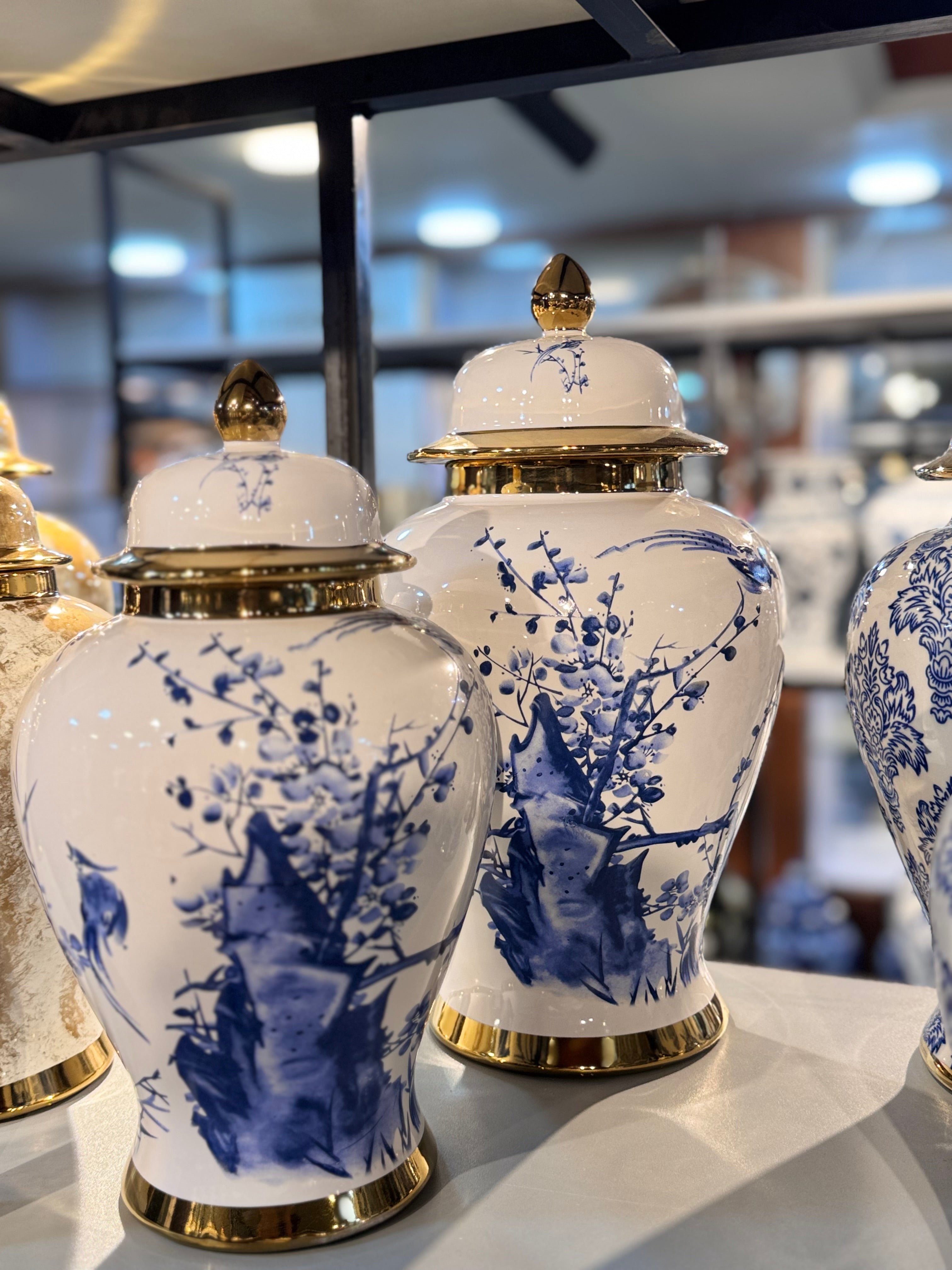 Blue Dynasty Luxe Jar
