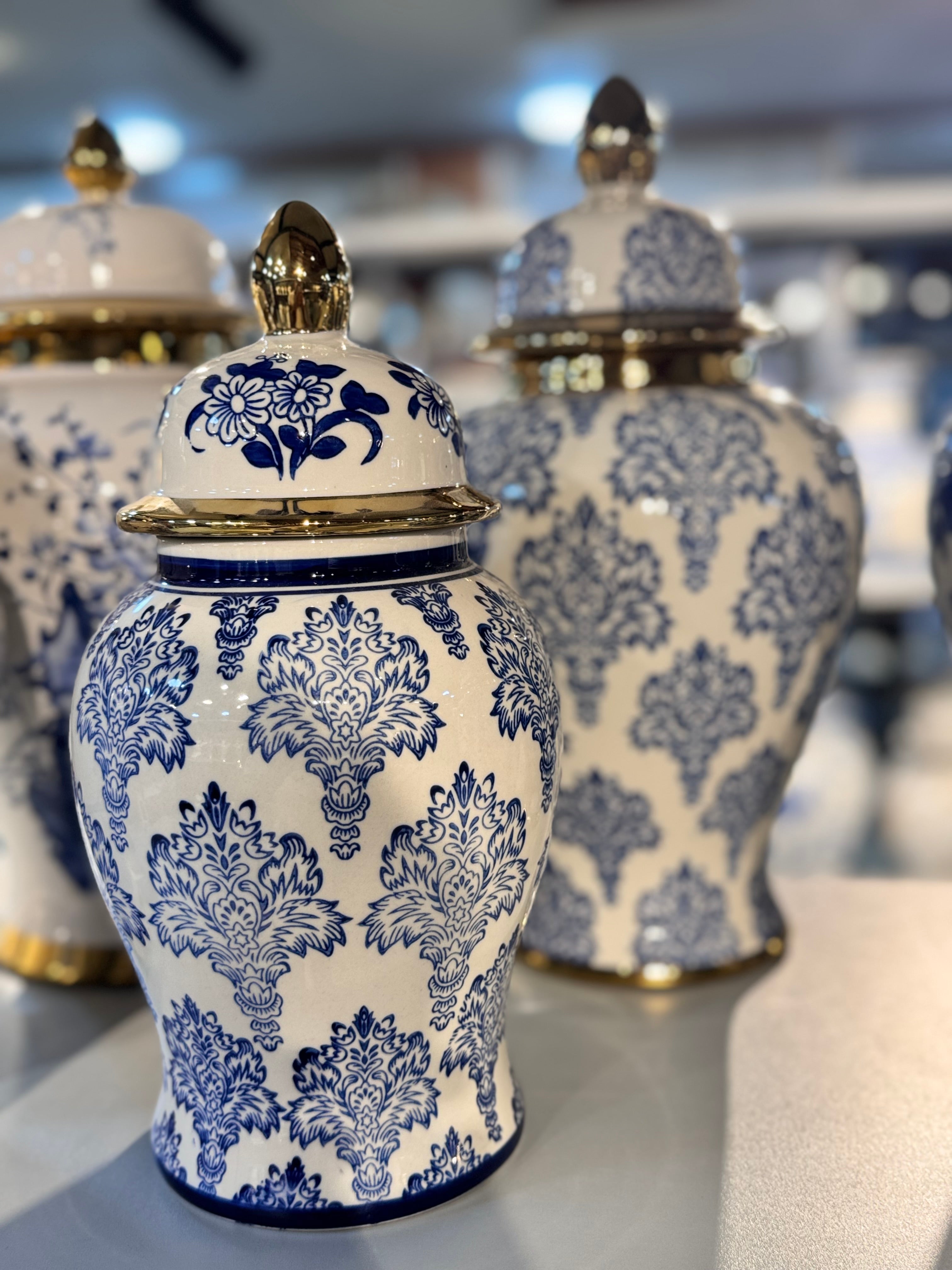 Blue Dynasty Luxe Jar