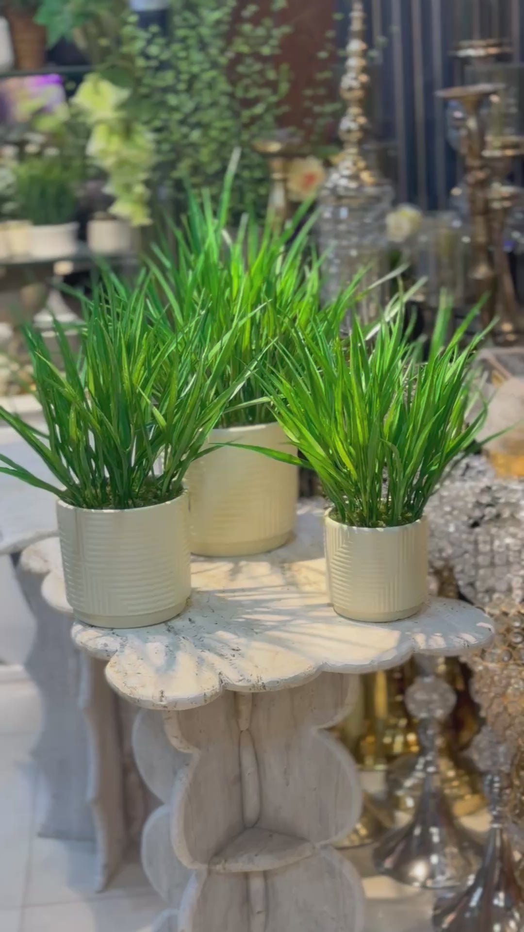 Ceramic tabletop planter