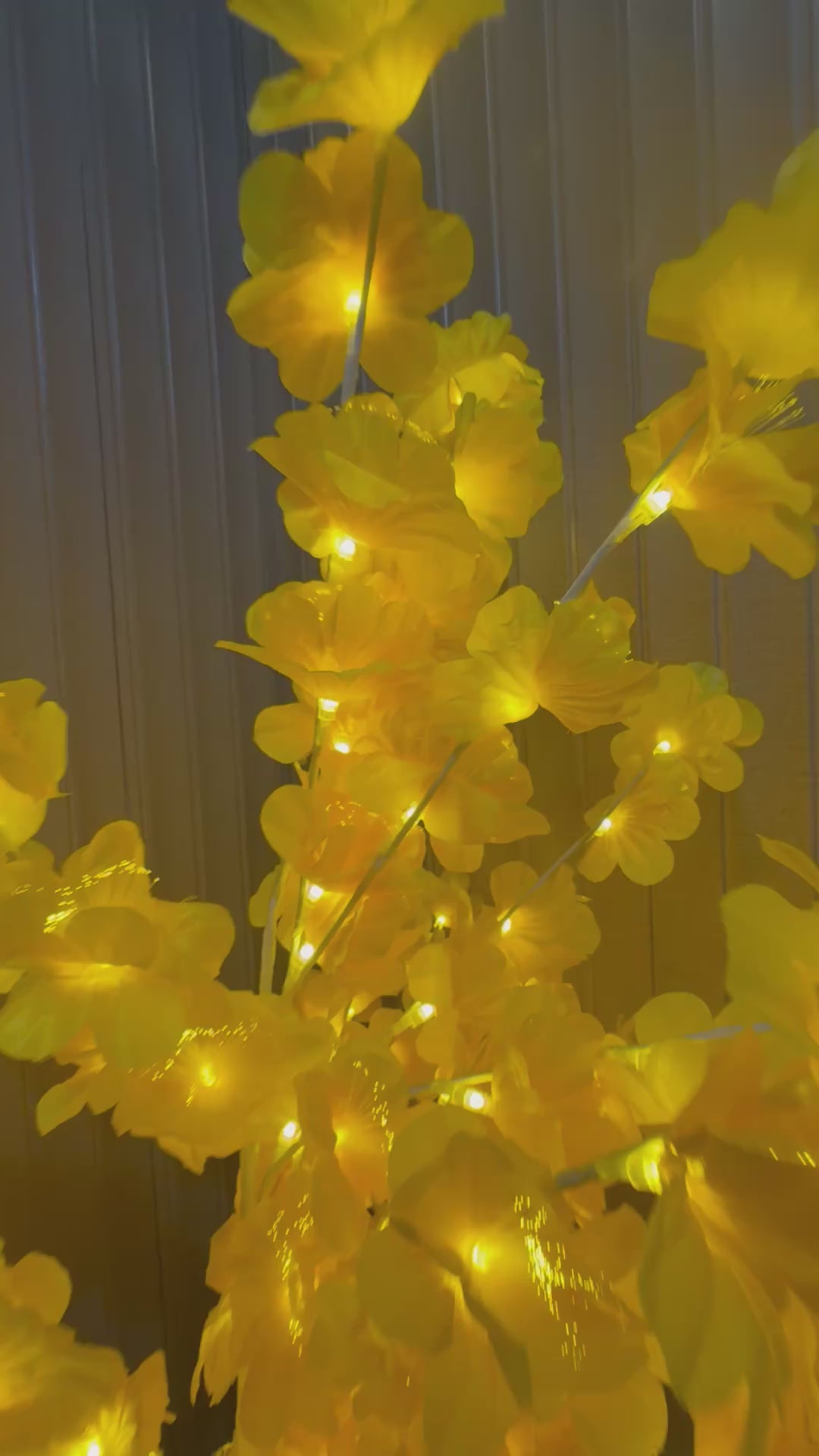 Flower LED tree
