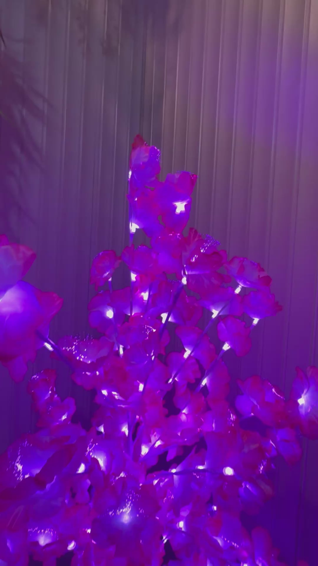 Flower LED tree