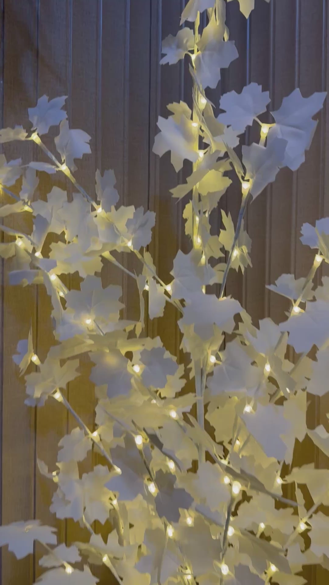 Maple Leaf LED Tree