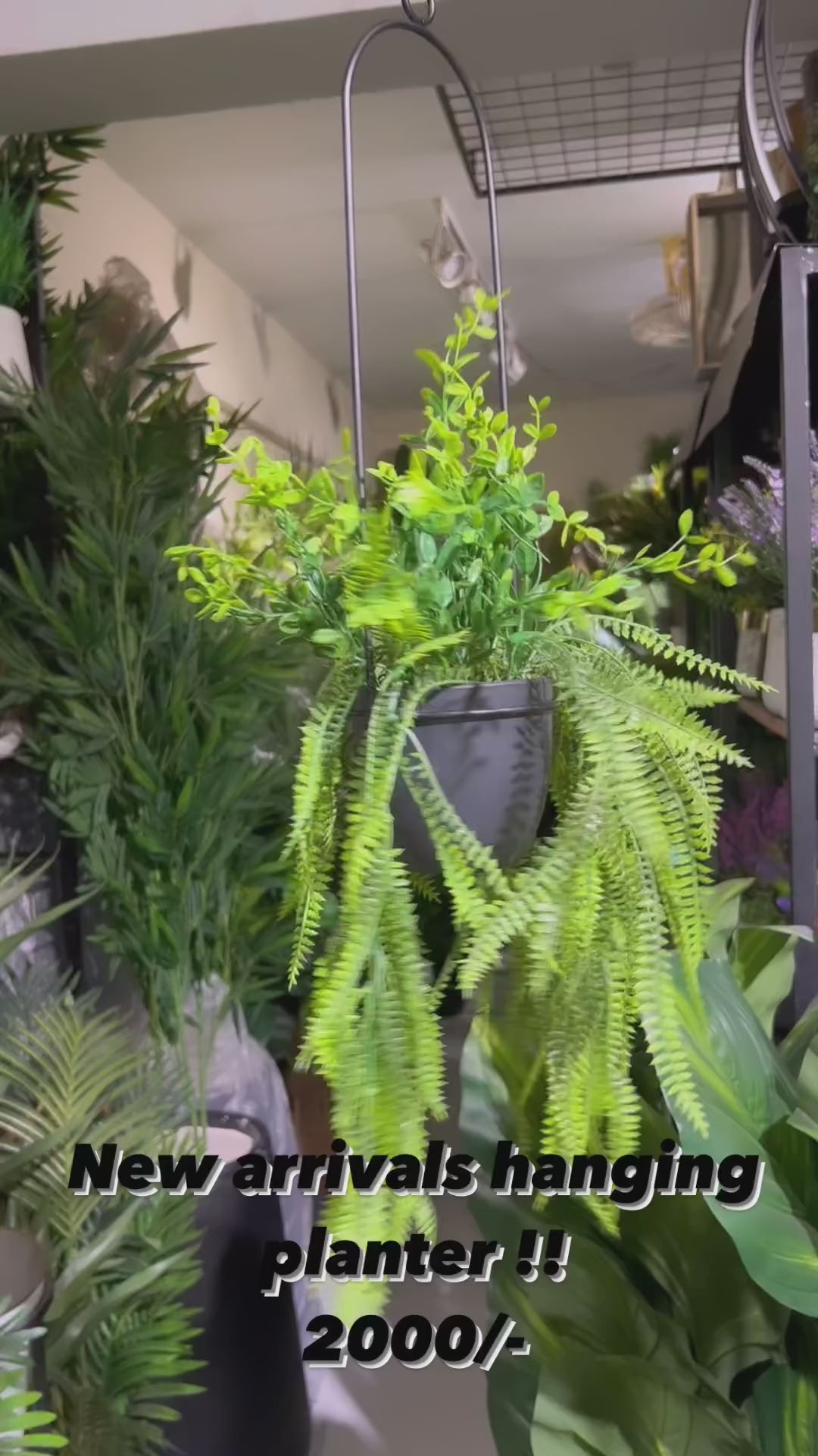Metal Hanging Planters