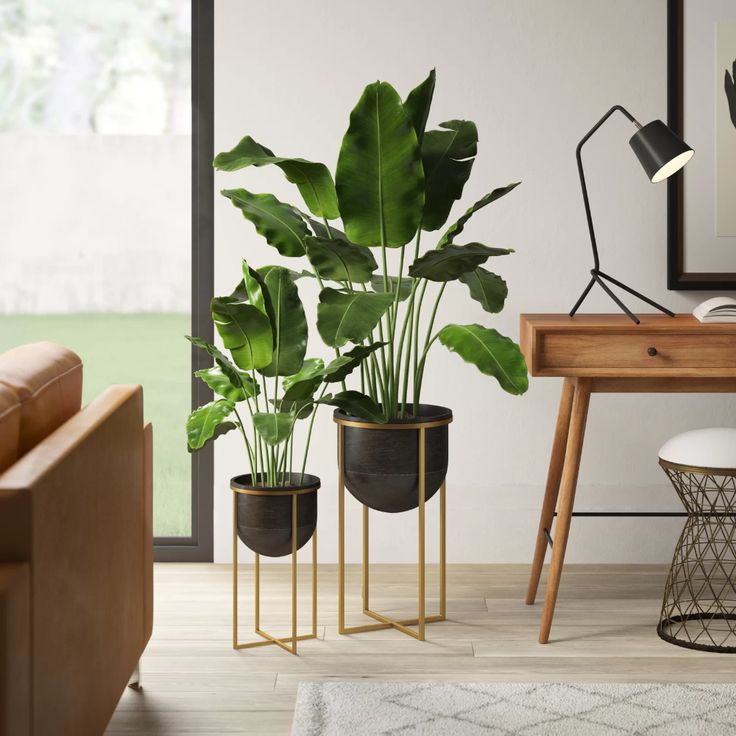 Mid-Century Modern planter
