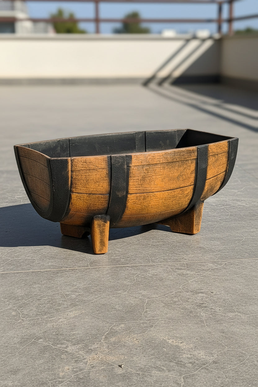 Vintage  boat Planter