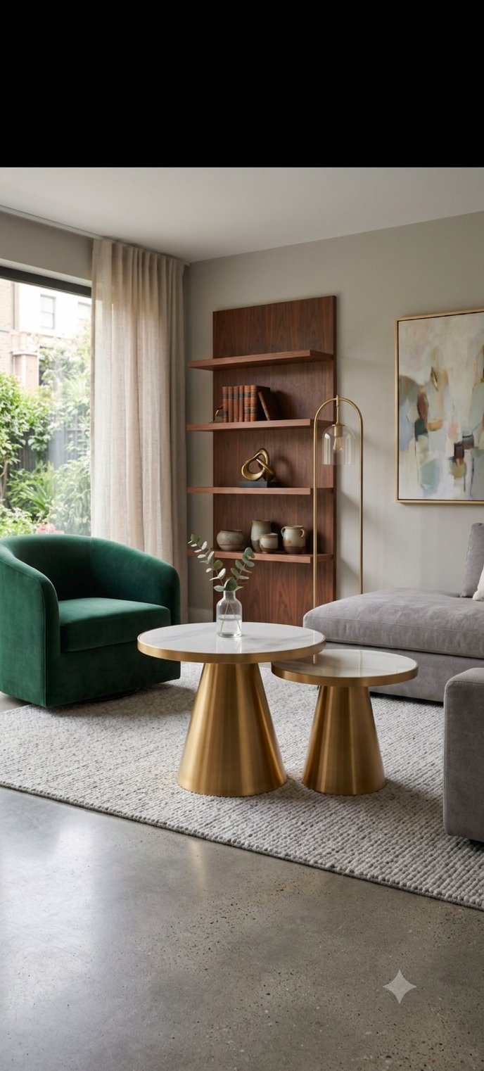 Nesting Marble Coffee Tables