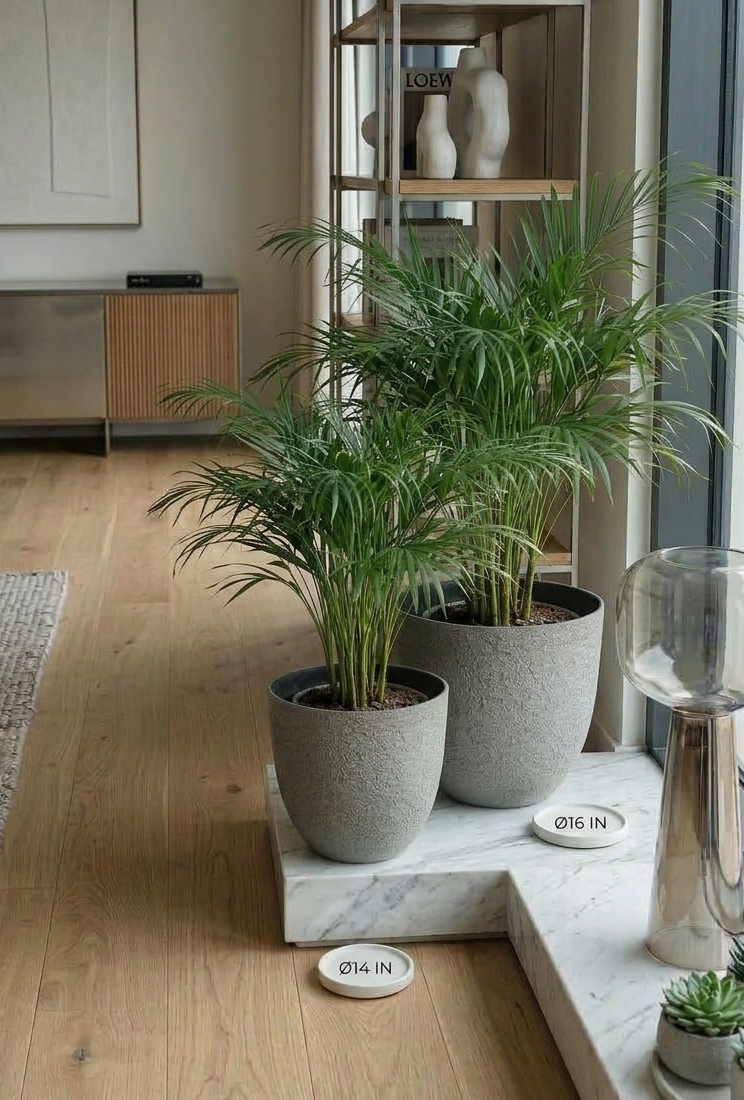 Signature Textured Grey Planter.