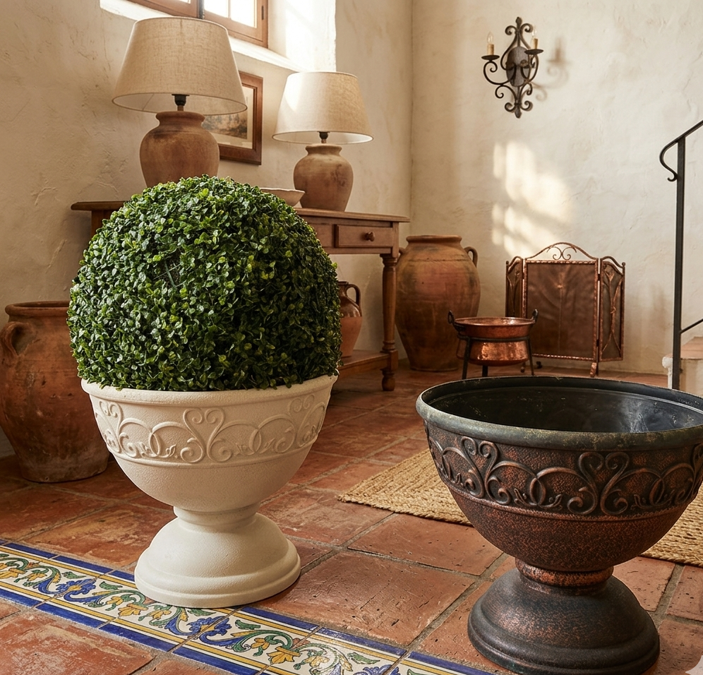 The Cordoba Pedestal Urn Planter
