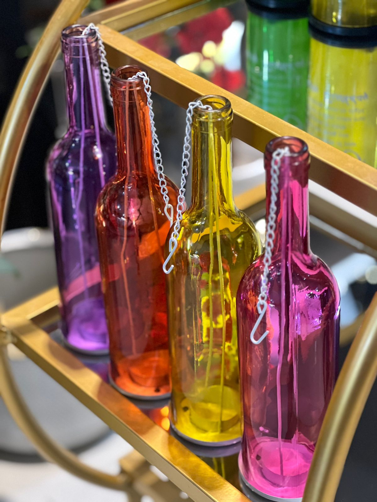 GLASS HANGING BOTTLE