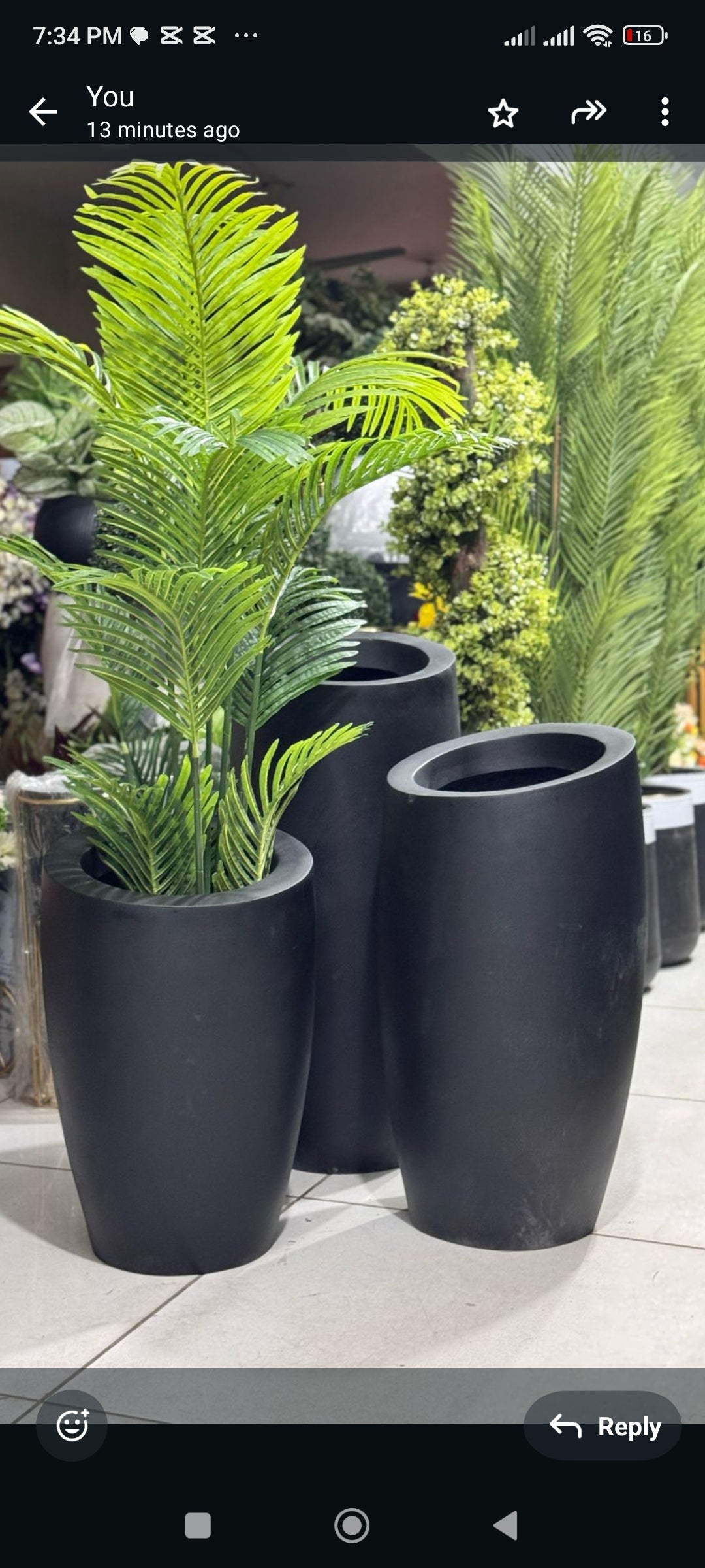 Modern Tilt Planter