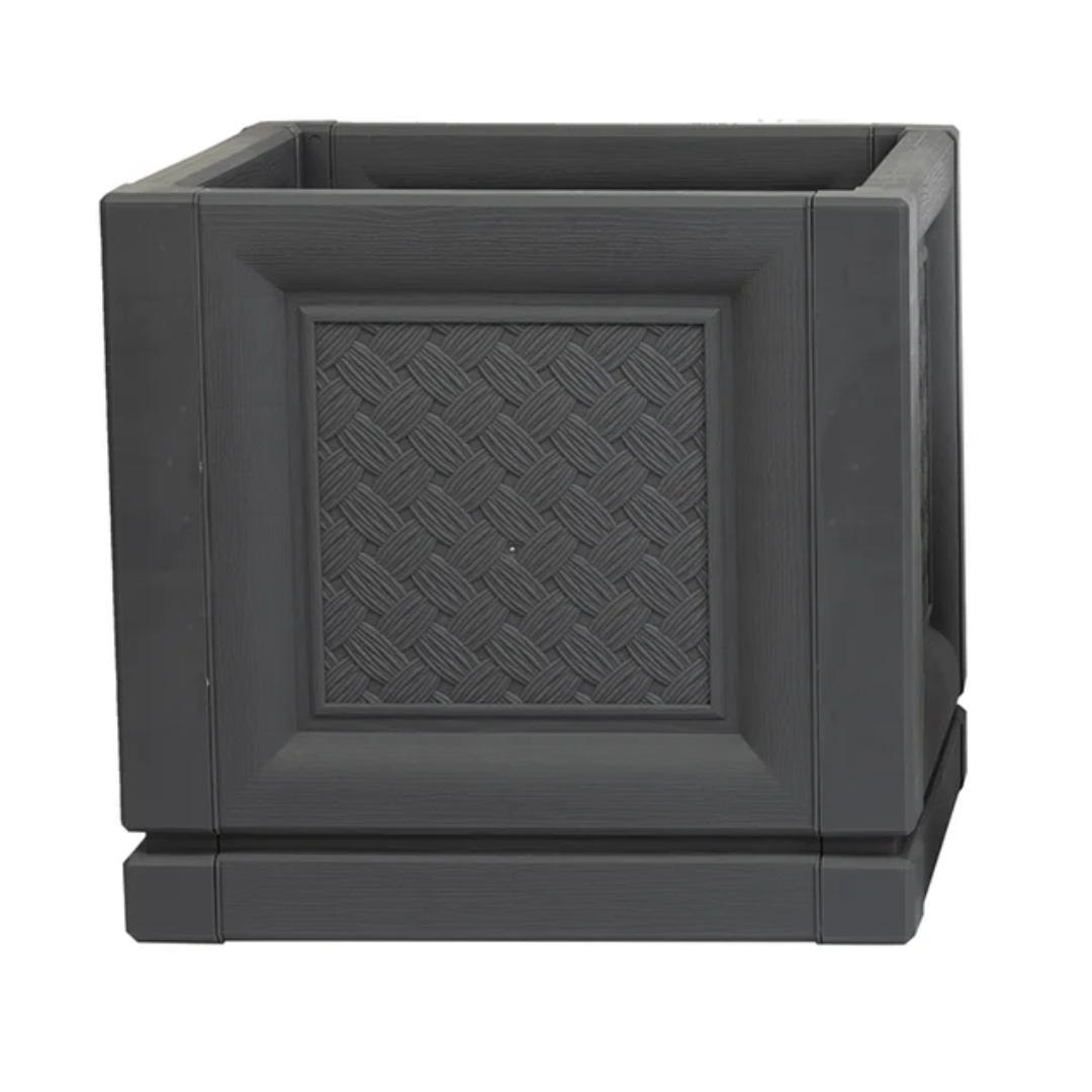 Premium Foldable Weatherproof Square Planter – Smart Space-Saving Design