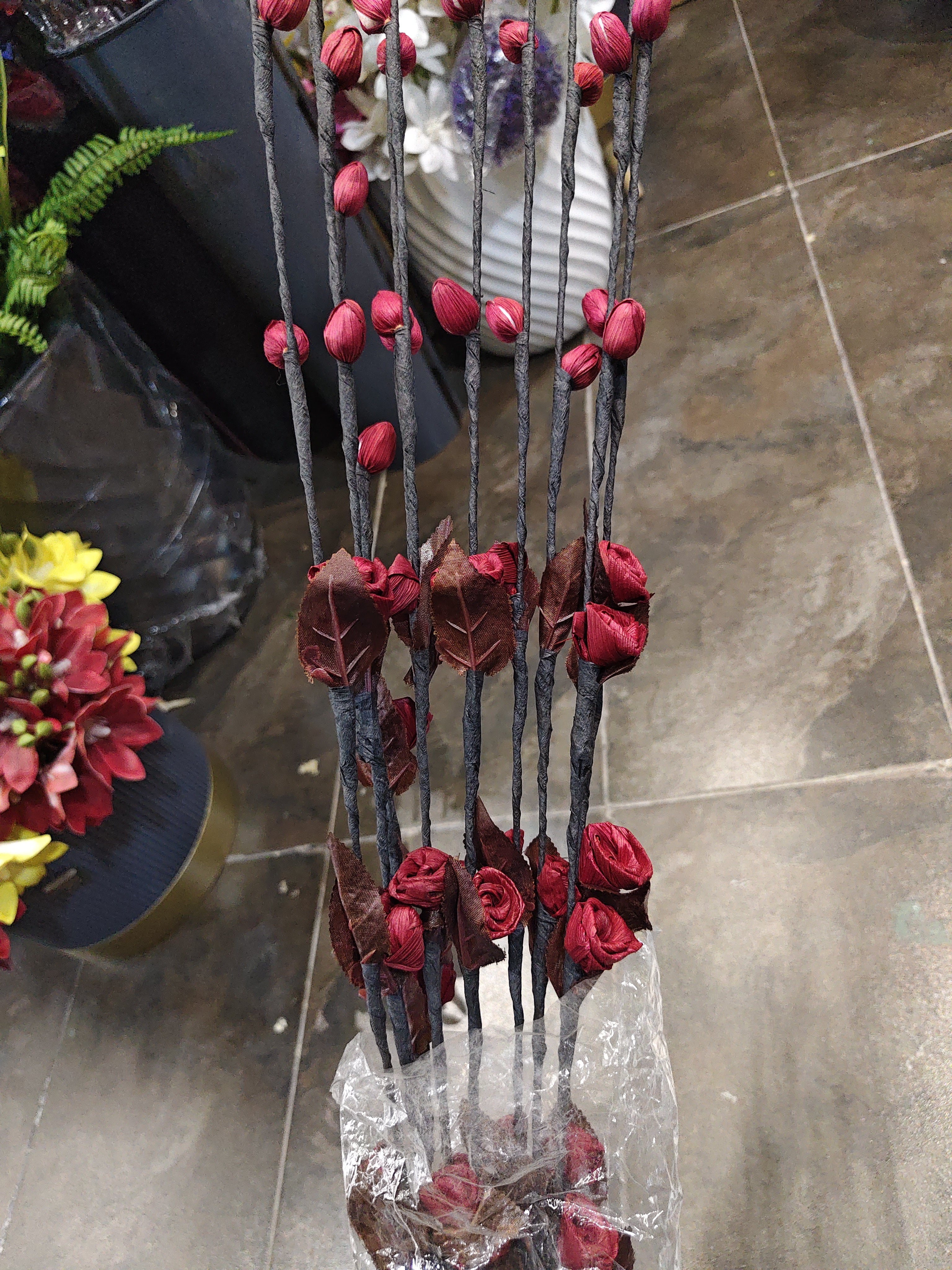 HANDMADE DRIED FLORAL STEMS BUNCH